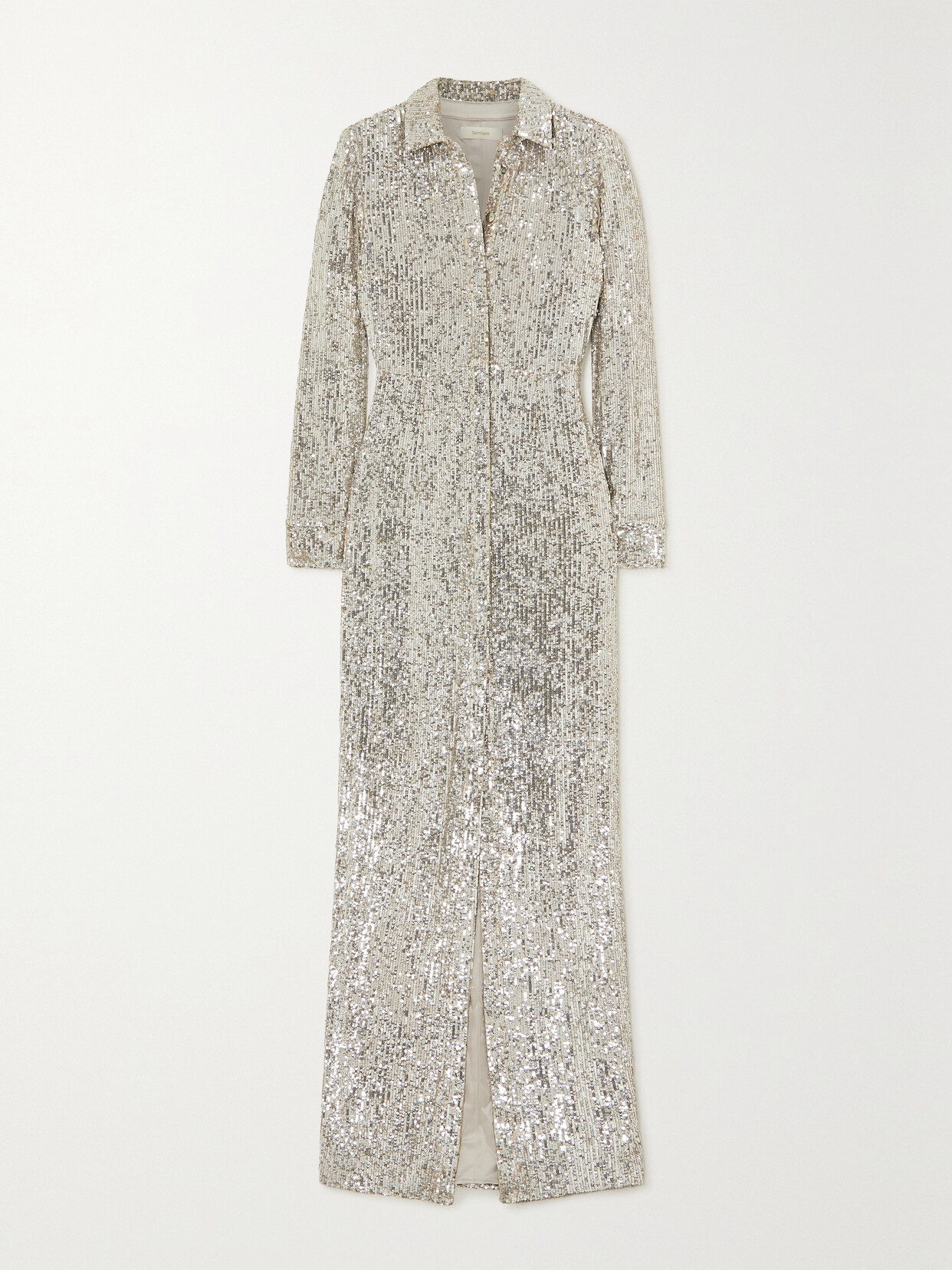 SemSem Sequined Tulle Gown