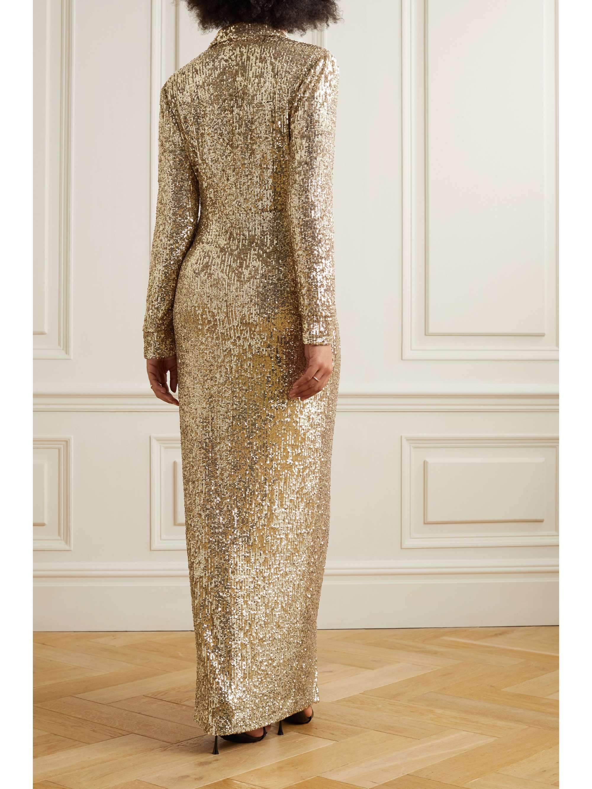 SEMSEM Sequined tulle gown