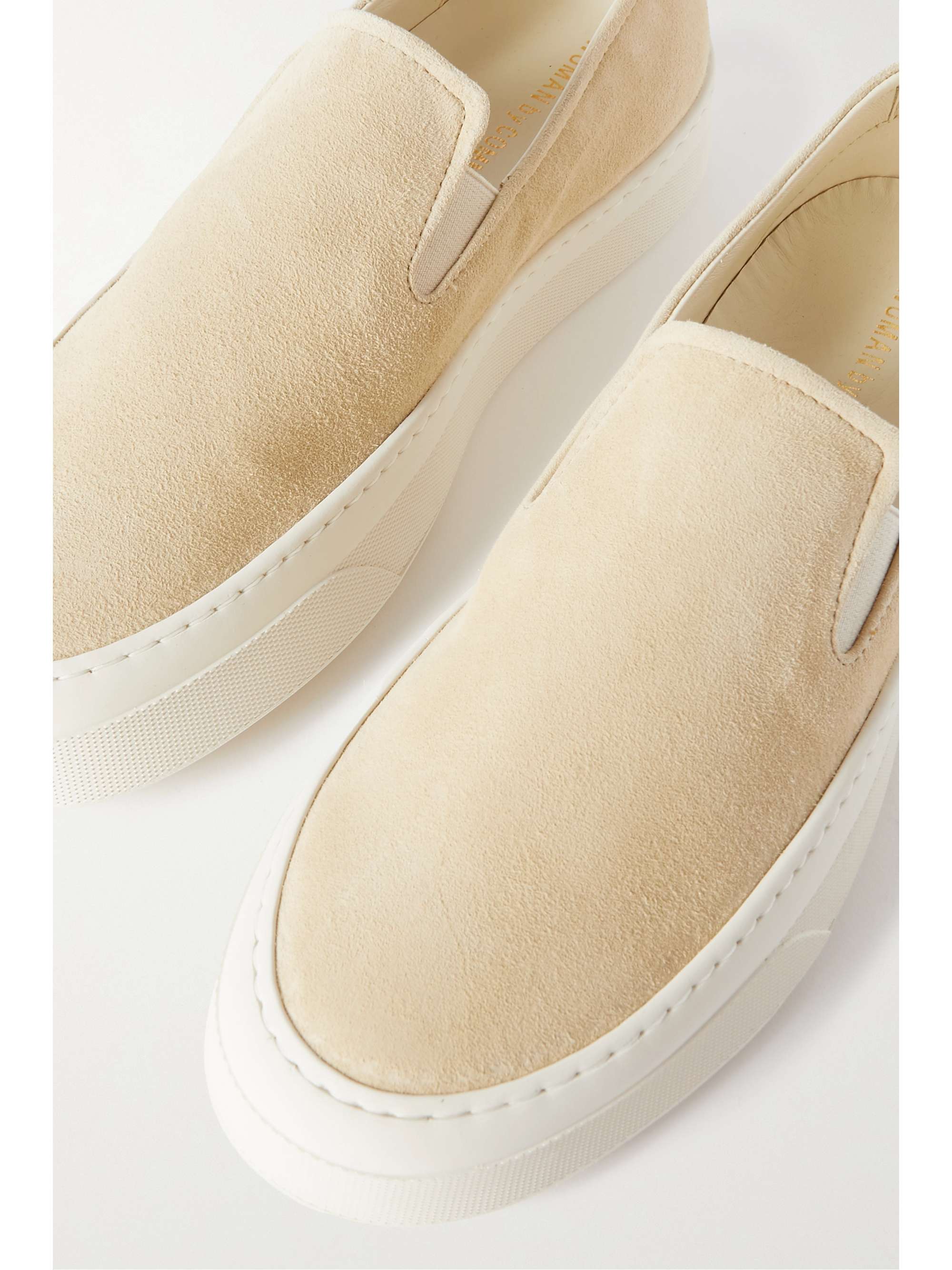 mønt Andrew Halliday brændt COMMON PROJECTS Suede slip-on sneakers | NET-A-PORTER