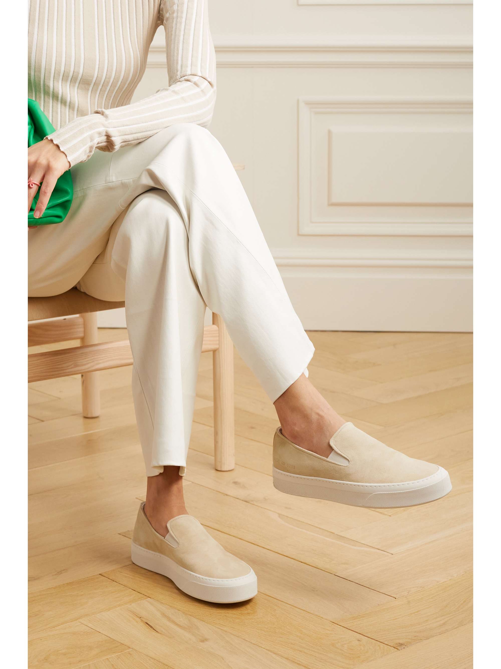 mønt Andrew Halliday brændt COMMON PROJECTS Suede slip-on sneakers | NET-A-PORTER