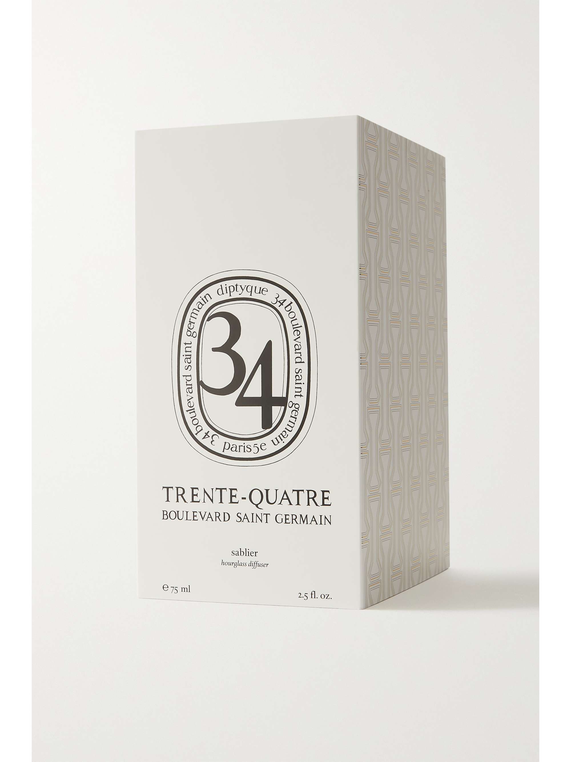 DIPTYQUE 34 Boulevard Saint Germain Hourglass Diffuser, 75ml