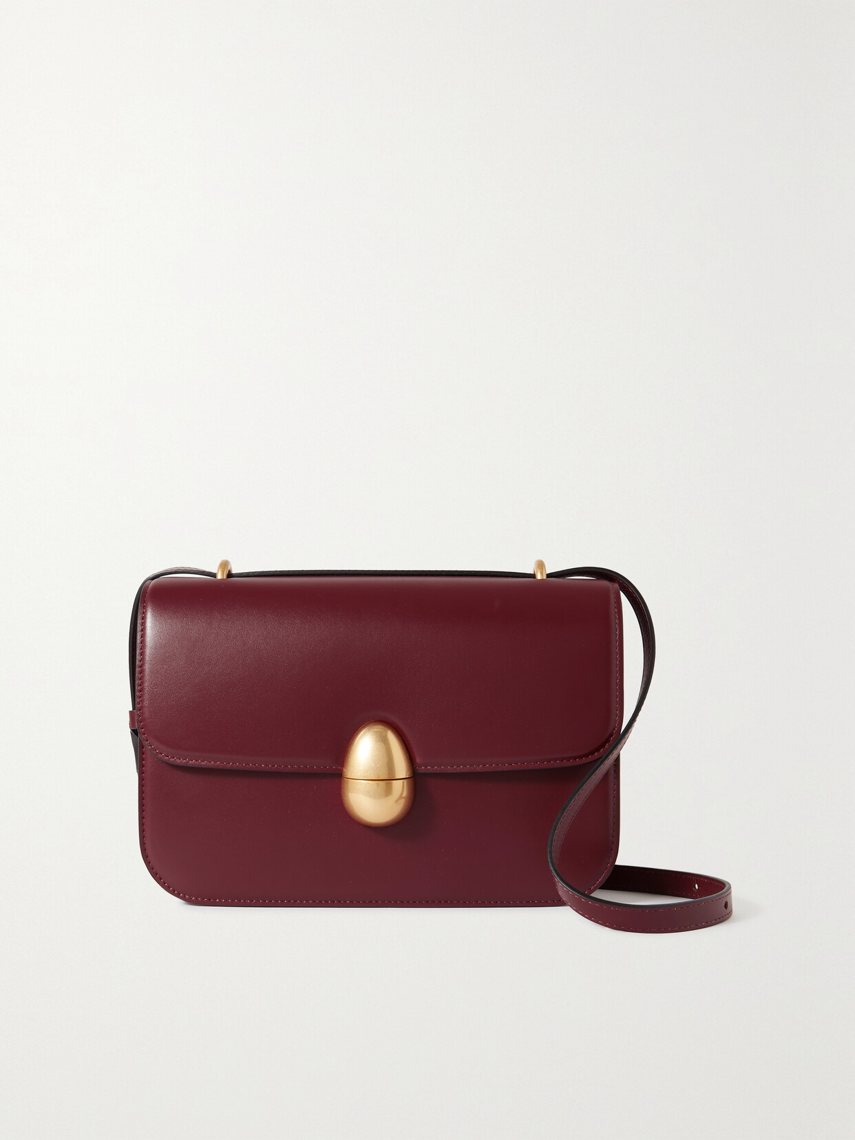 NEOUS - Phoenix Leather Shoulder Bag - Burgundy