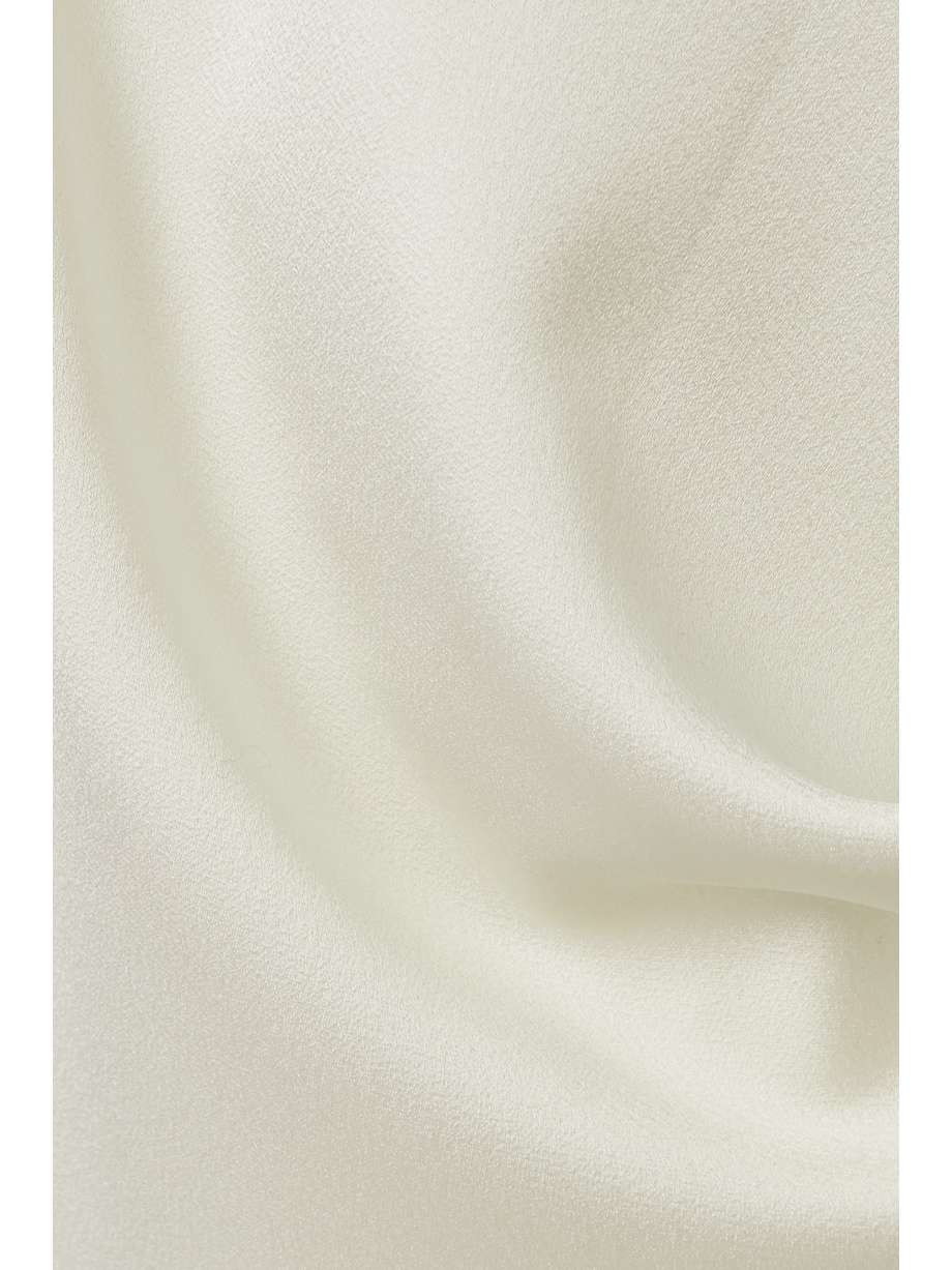 ANNA QUAN Delphina strapless hammered-satin maxi dress | NET-A-PORTER