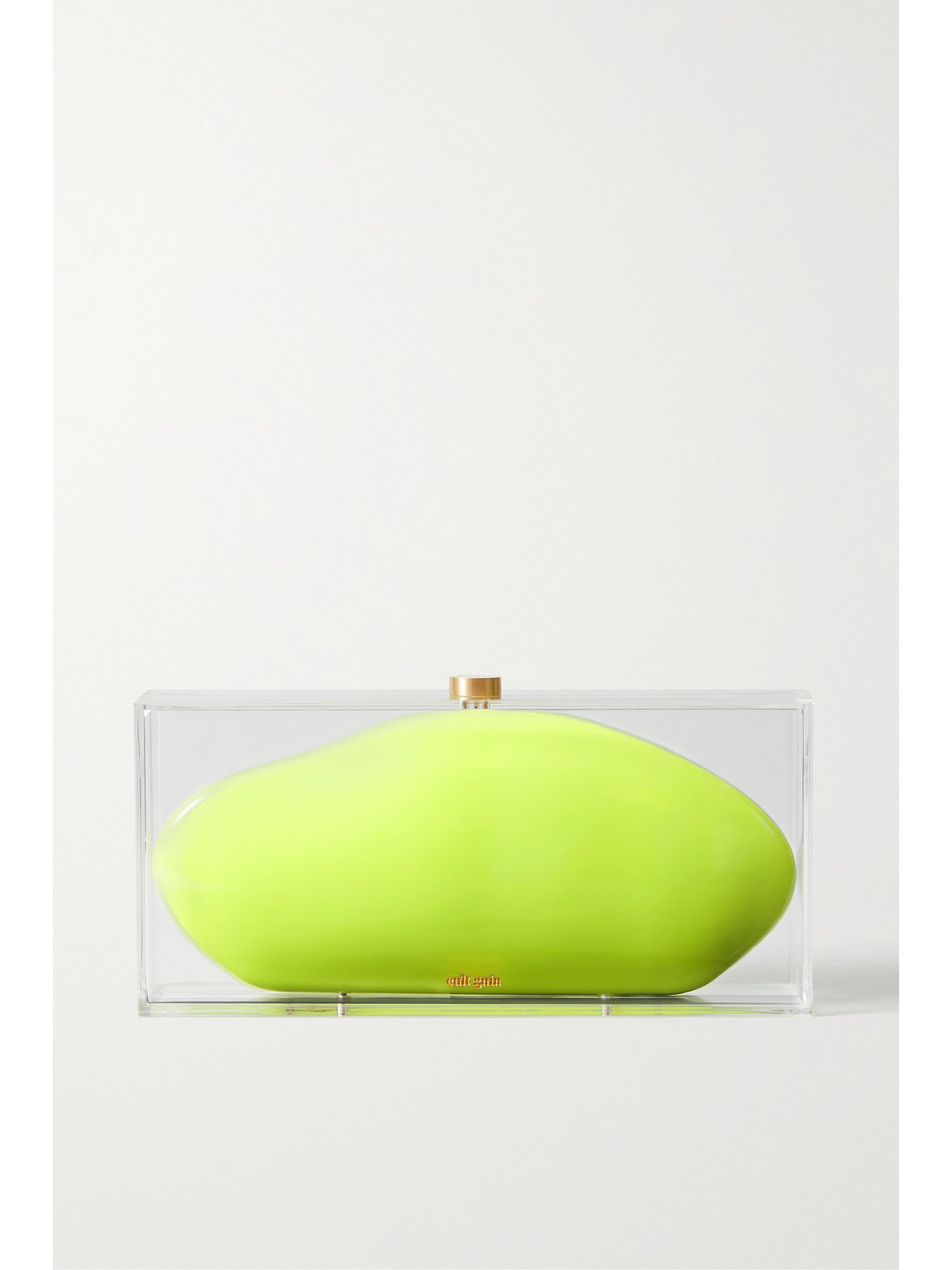 Cult Gaia - Annika Acrylic Clutch - Green