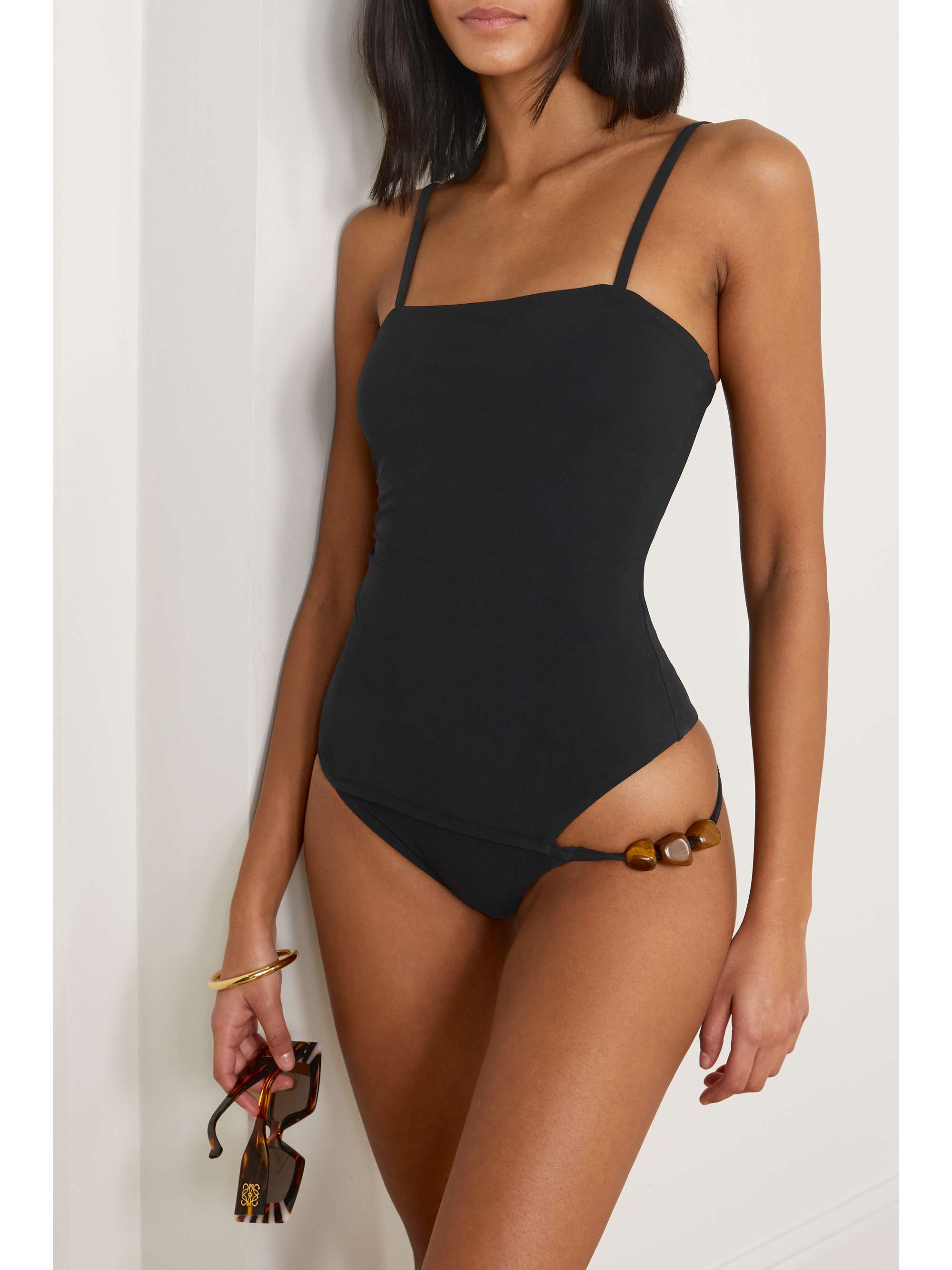 CHRISTOPHER ESBER Maillot de bain à découpes et à ornements
