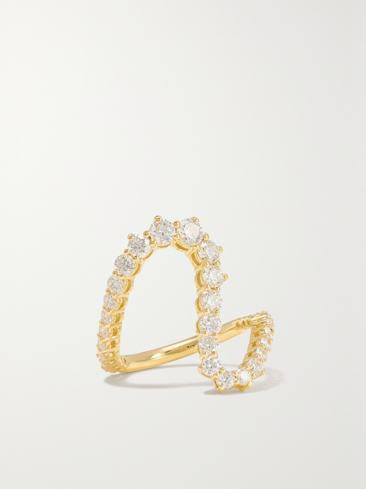 Melissa Kaye Hannah 18-karat  Diamond Ring