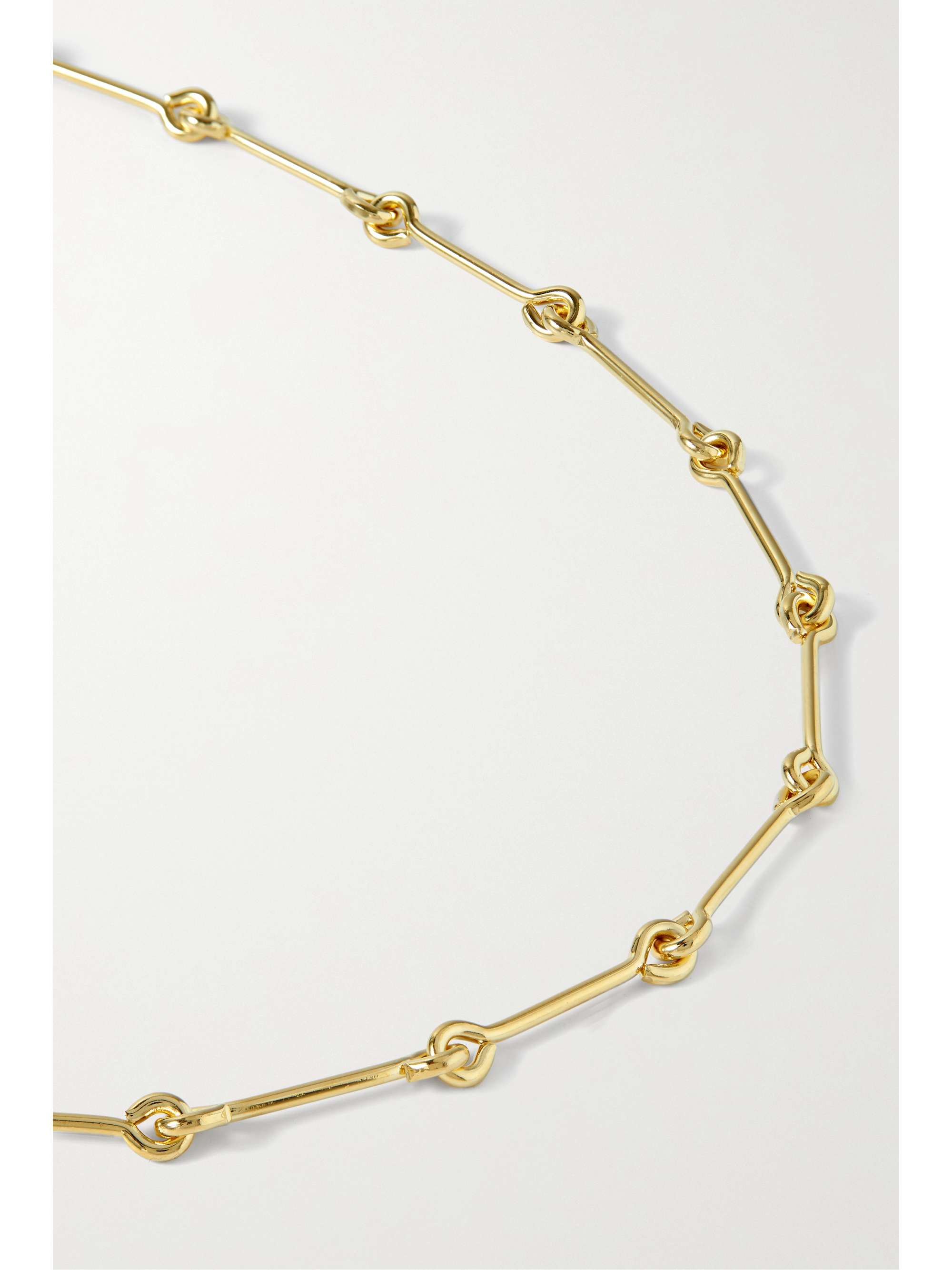 LAURA LOMBARDI Treccia gold-plated necklace