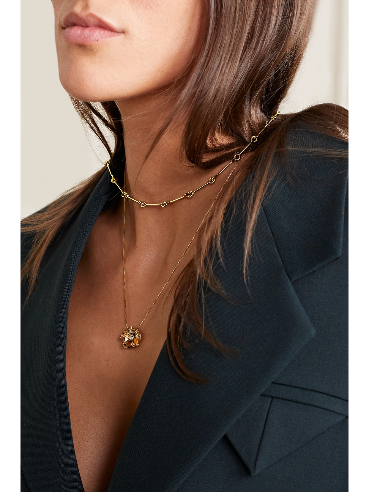 Shop Laura Lombardi Treccia Gold-plated Necklace