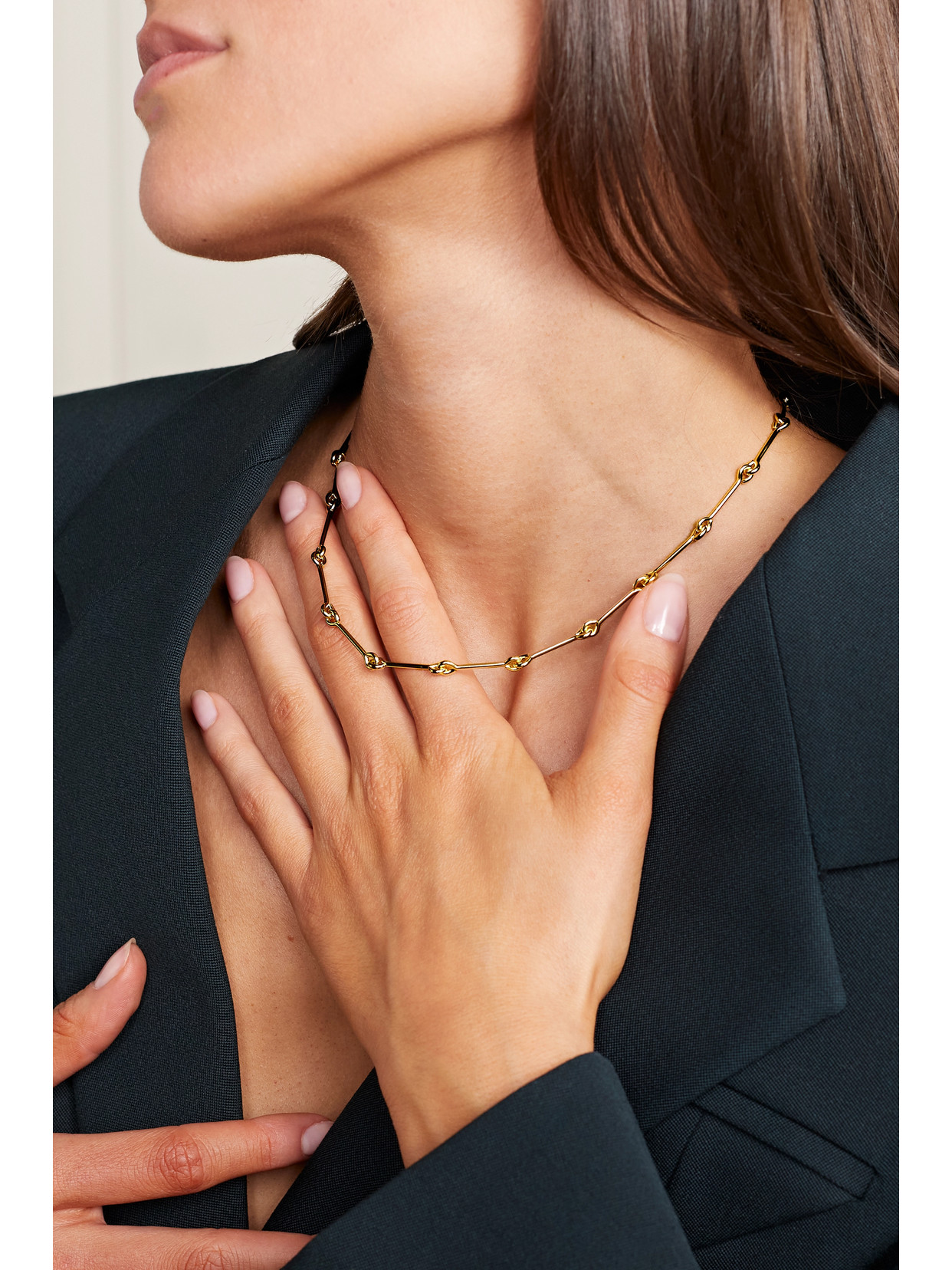 Shop Laura Lombardi Treccia Gold-plated Necklace