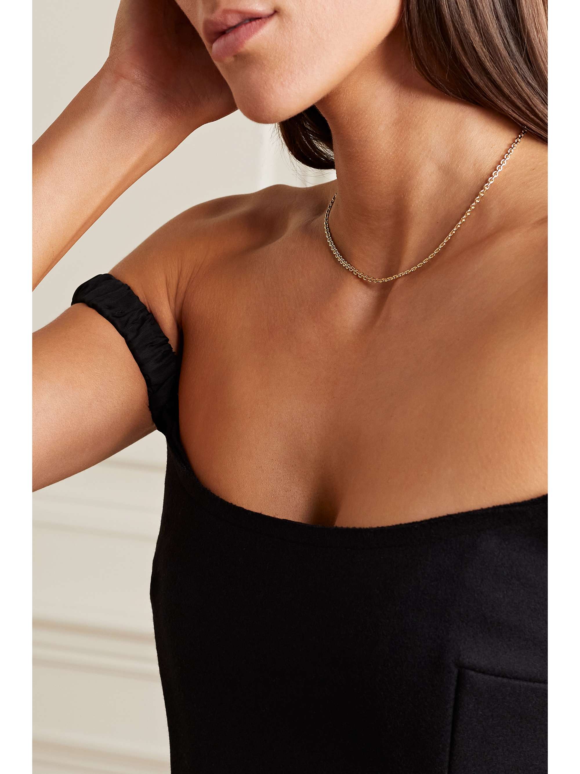 LAURA LOMBARDI Pina gold-plated necklace