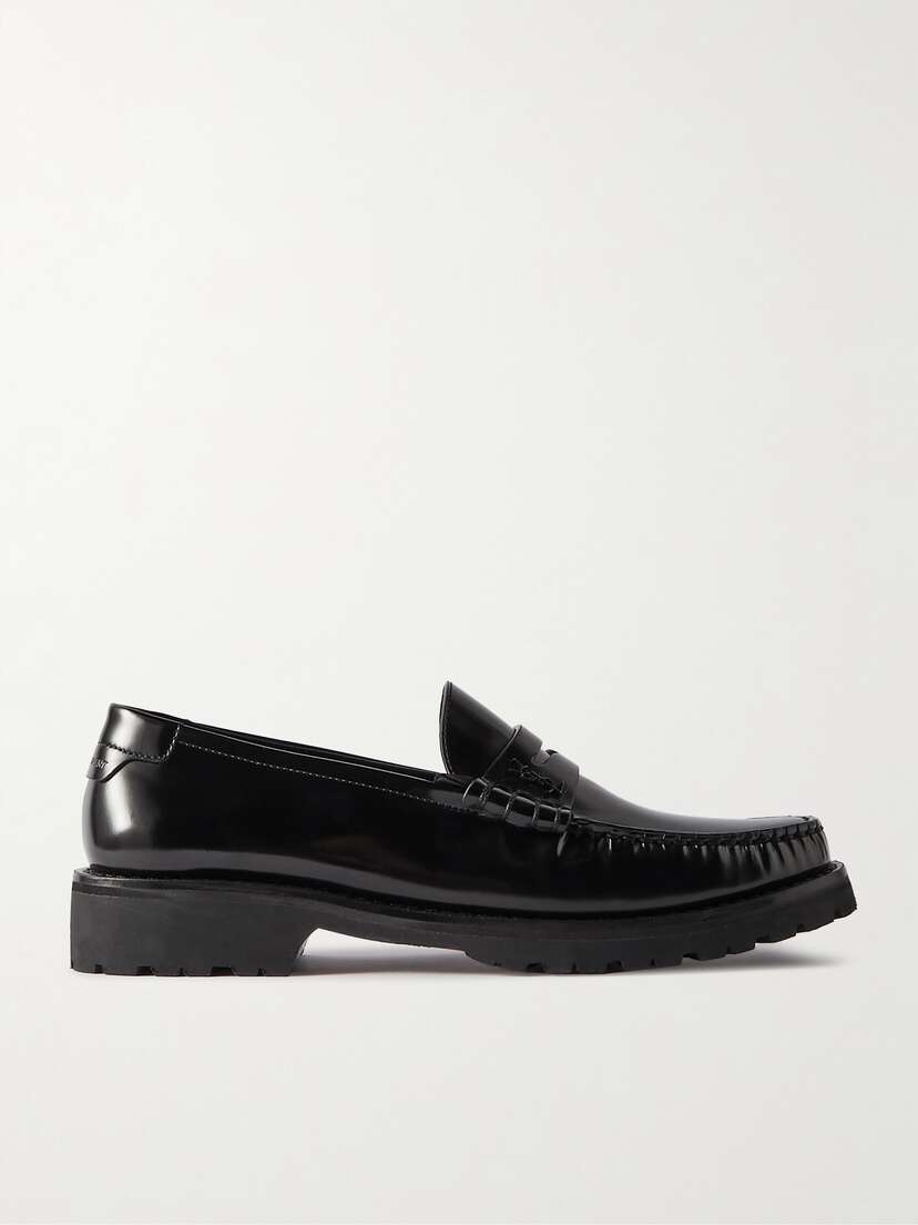 Saint Laurent Le Loafer Leather Loafers