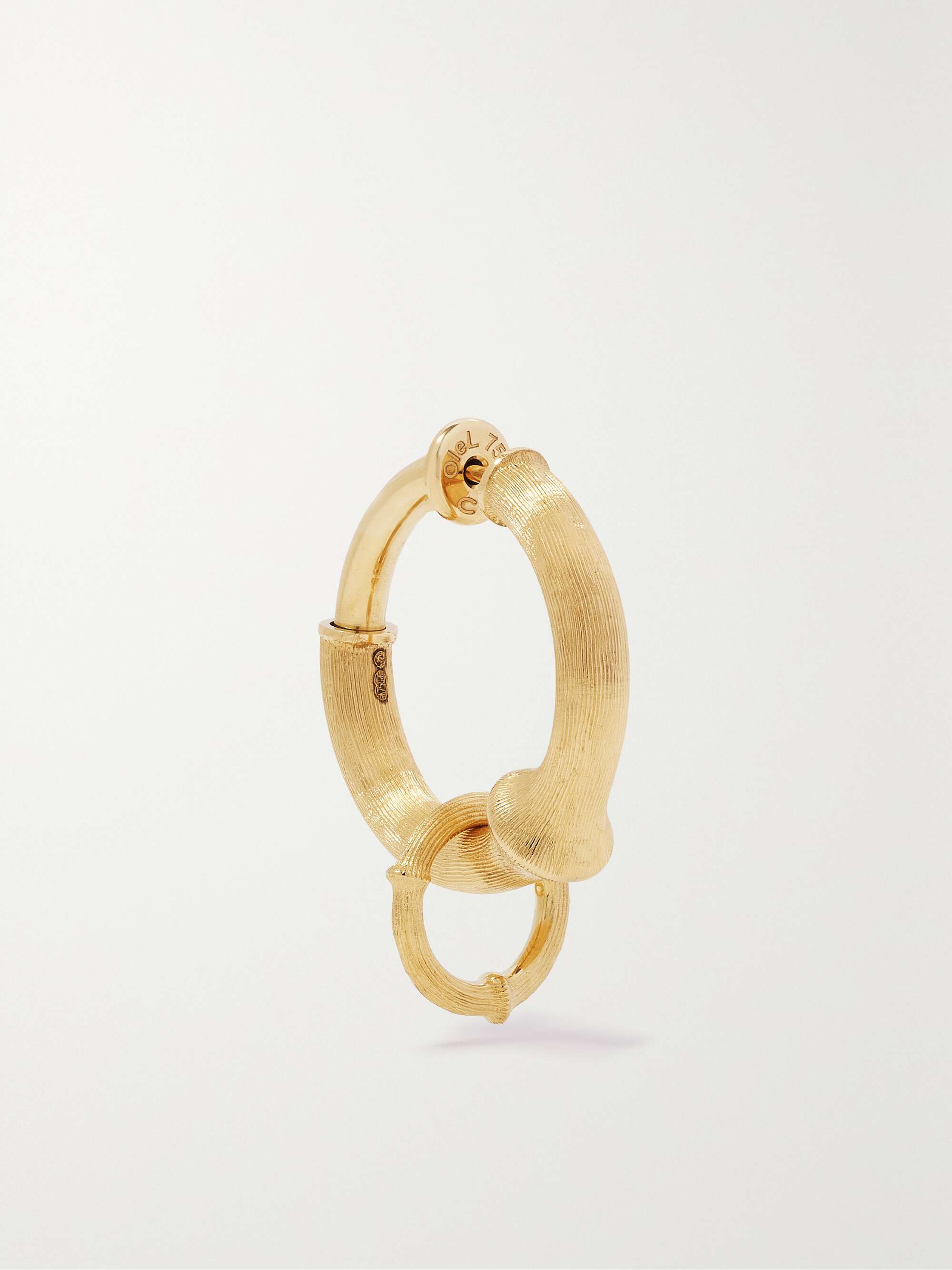 Naetur single earring gold