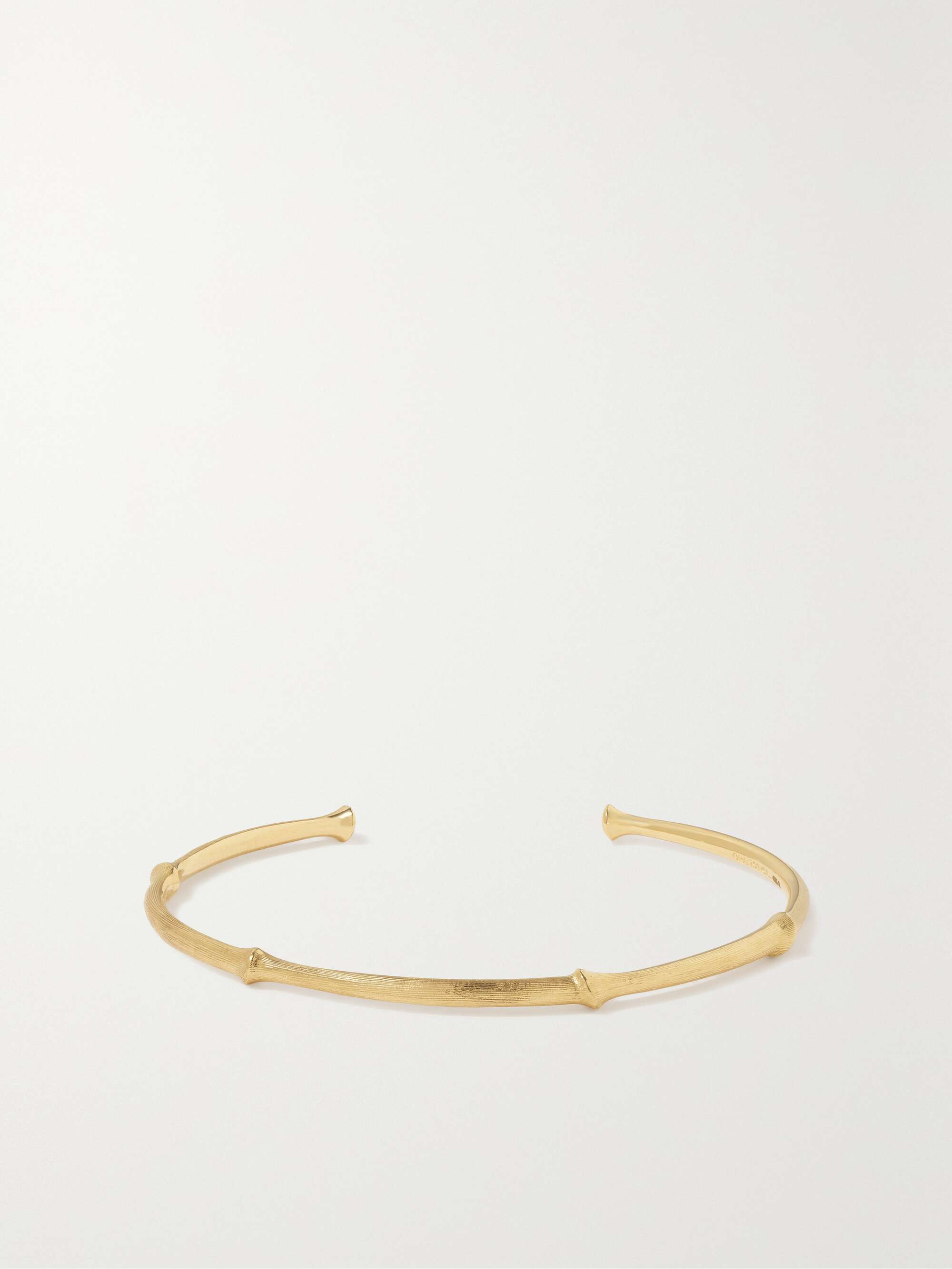 OLE LYNGGAARD COPENHAGEN Nature 18-karat gold cuff | NET-A-PORTER