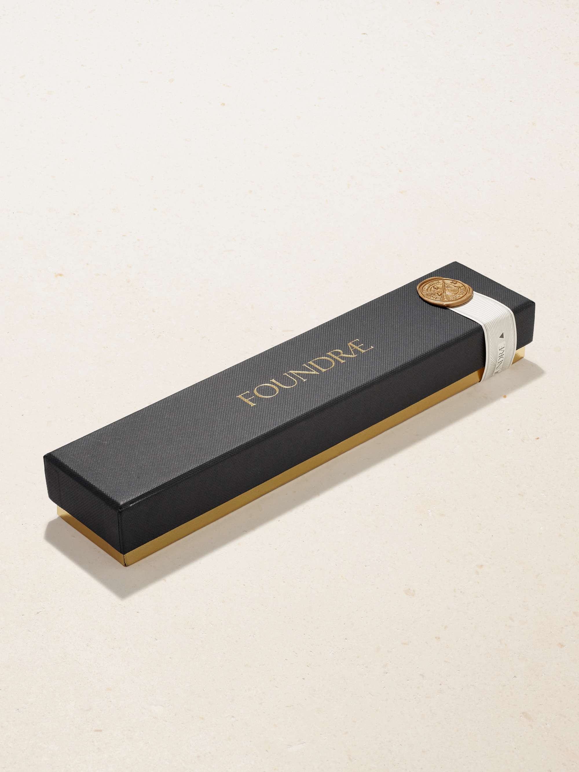 FOUNDRAE Disk Drop 18-karat gold diamond necklace