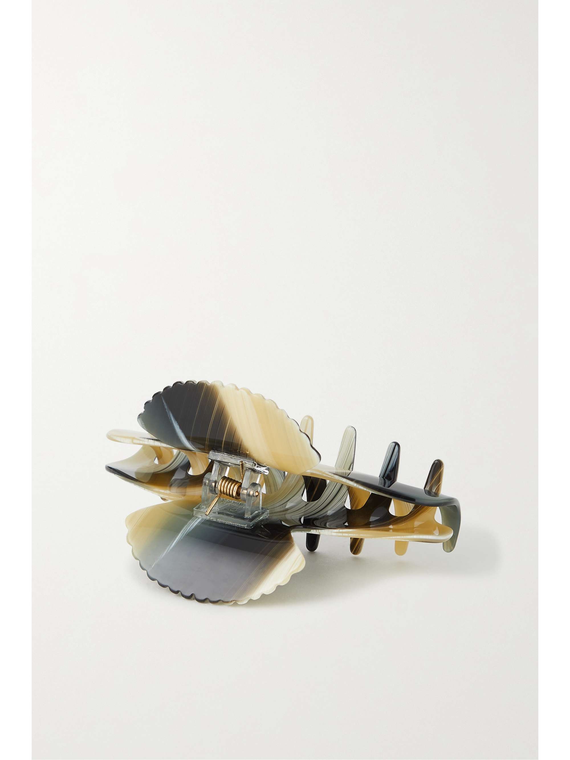 Fan Shell acetate hair clip
