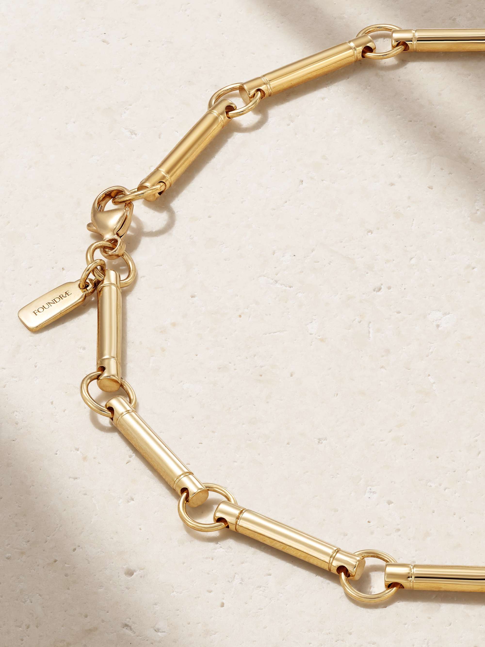 FOUNDRAE Element 18-karat gold necklace