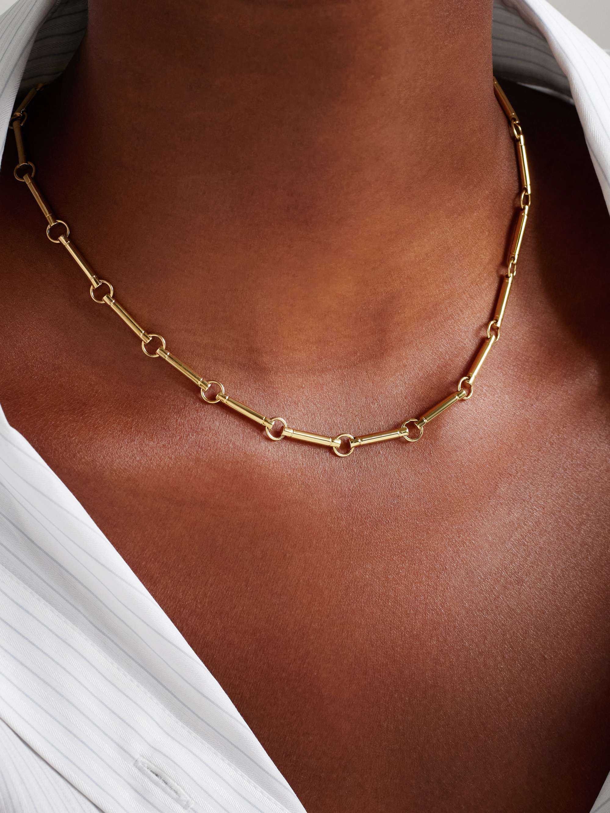 FOUNDRAE Element 18-karat gold necklace