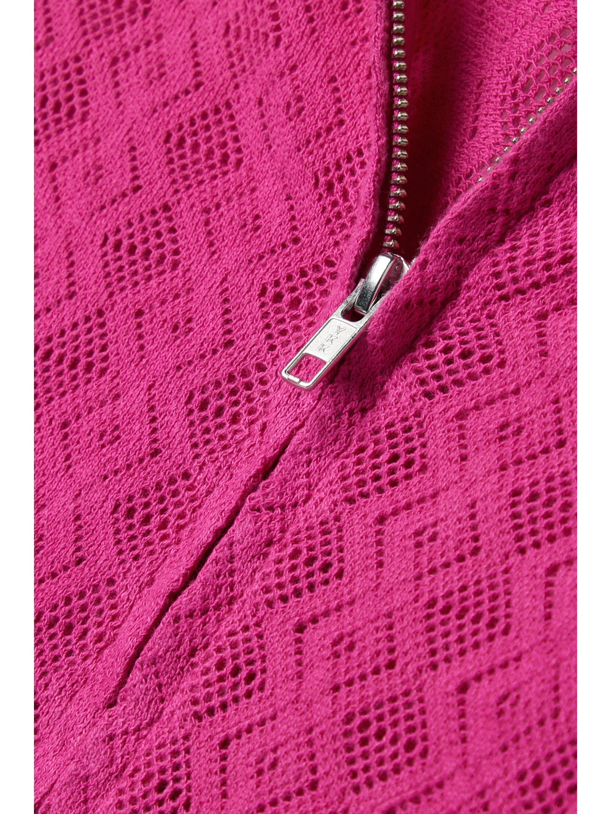 AGR POINTELLE-KNIT COTTON TOP