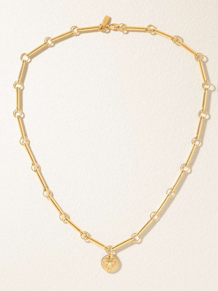 Foundrae True Love 18-karat Gold Diamond Necklace