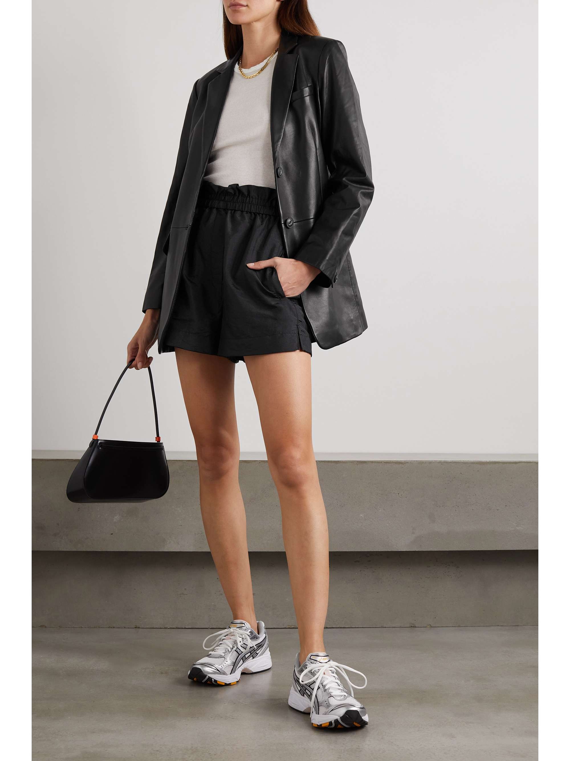 RAG & BONE ICONS Charles leather blazer