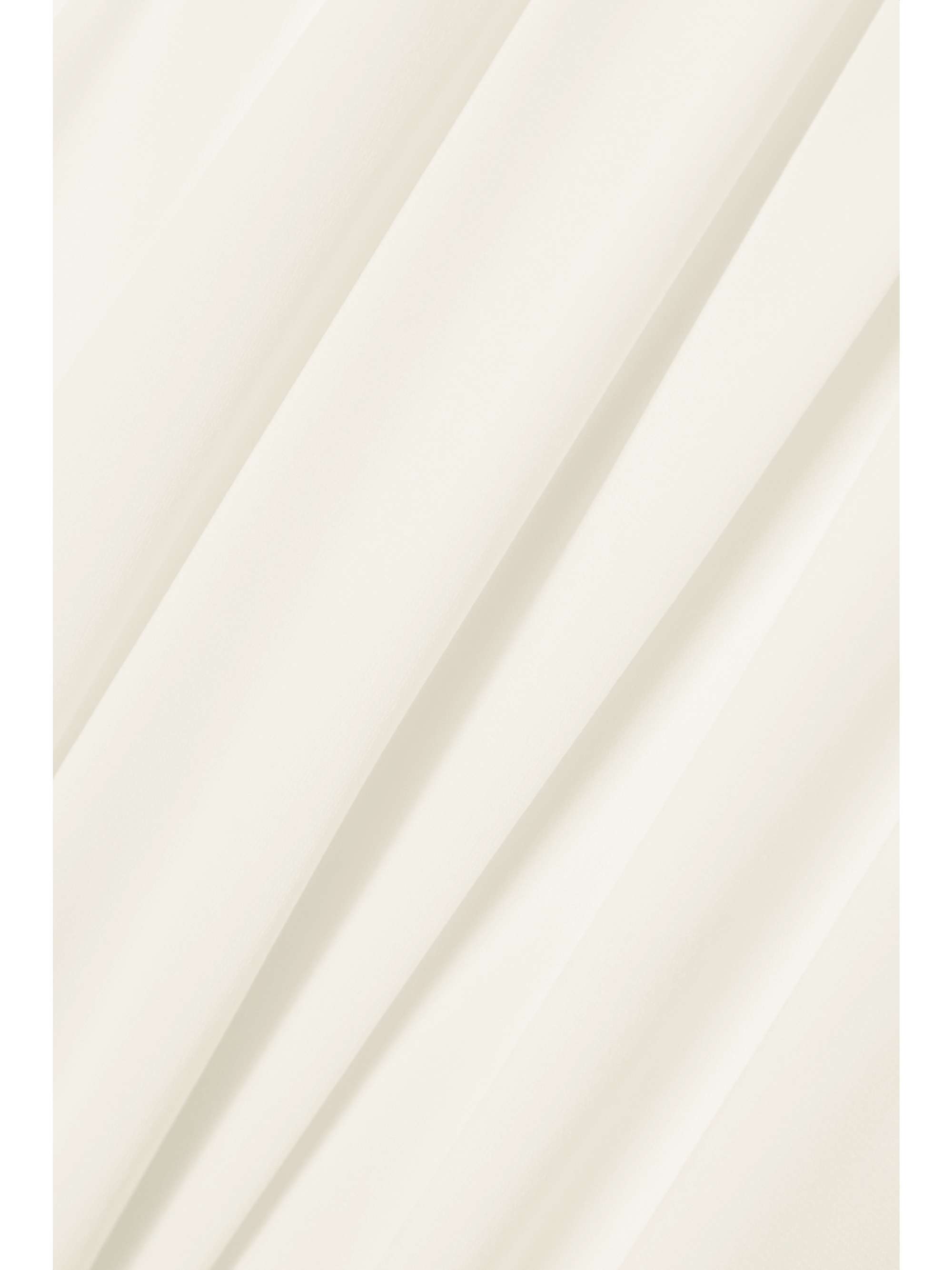 HALSTON Belted stretch-jersey gown