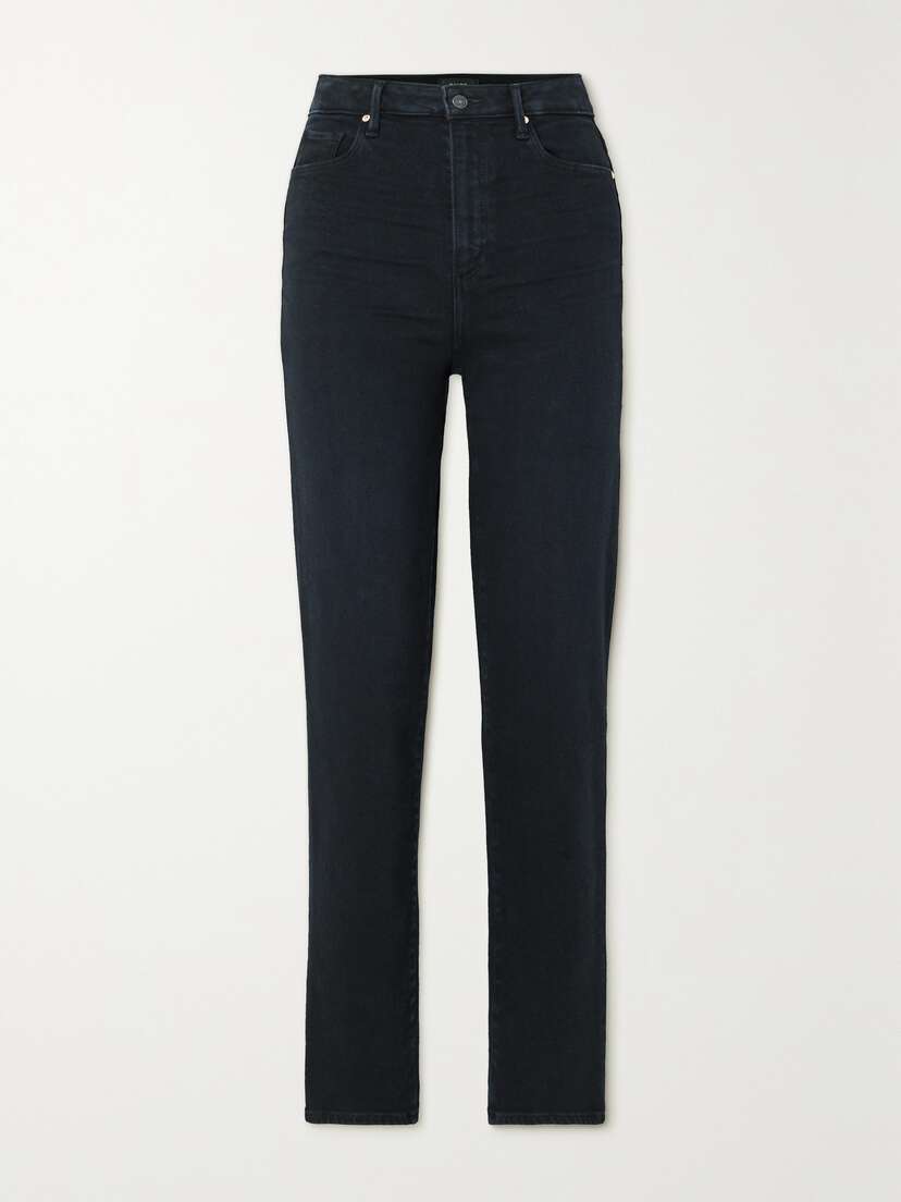 PAIGE Stella High-rise Straight-leg Jeans