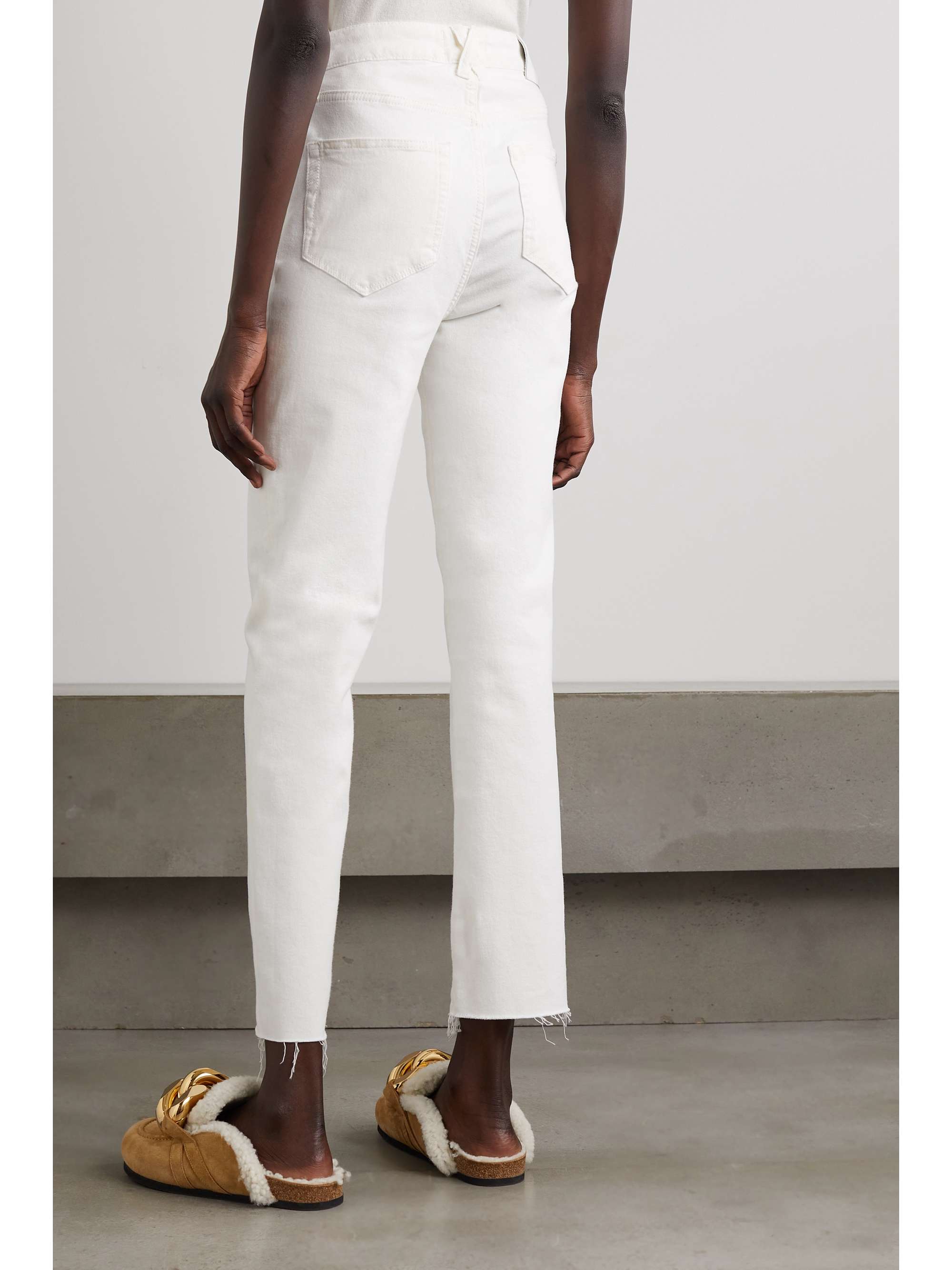 PAIGE Stella high-rise straight-leg jeans