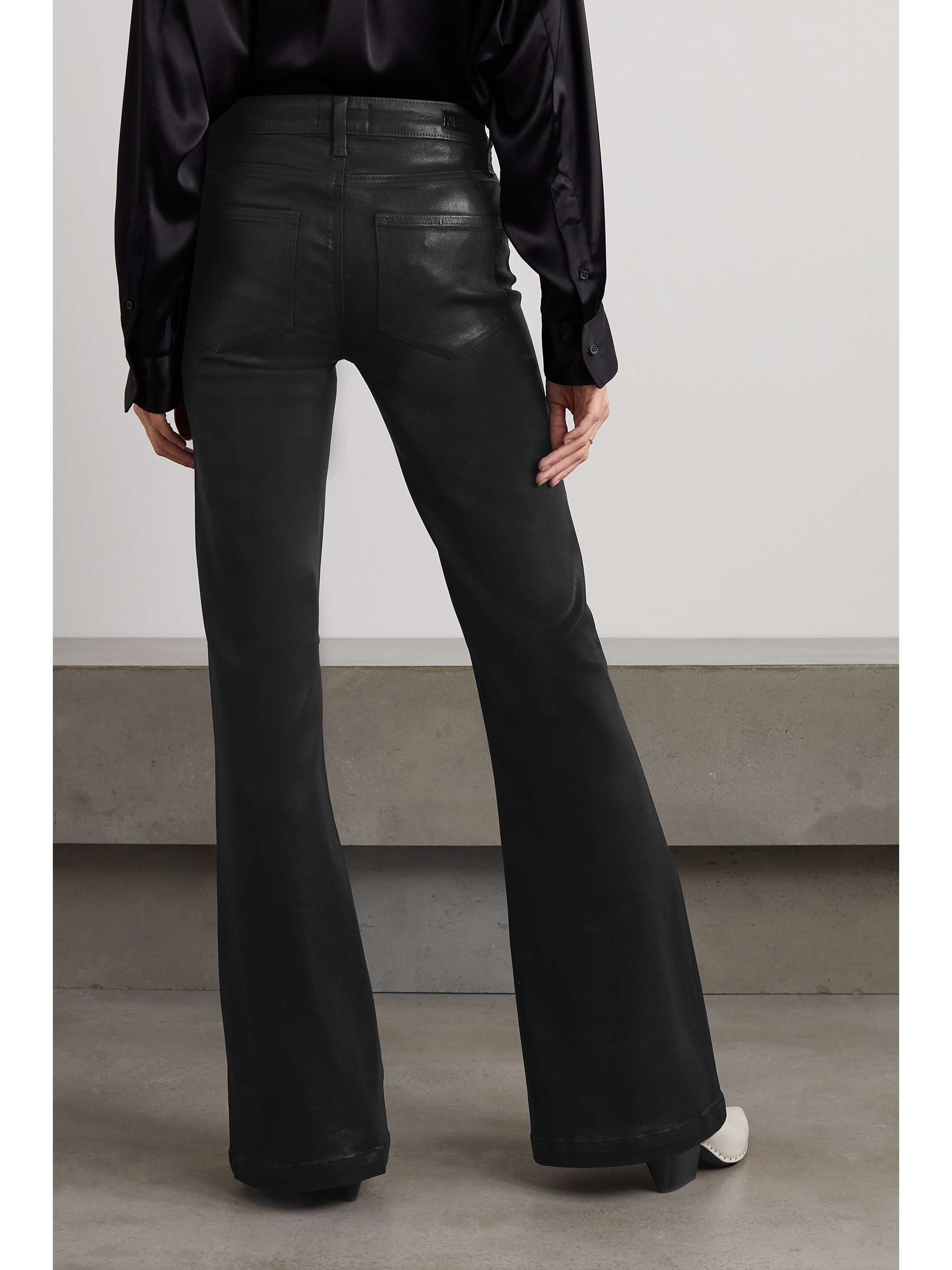 PAIGE Genevieve high-rise flared jeans