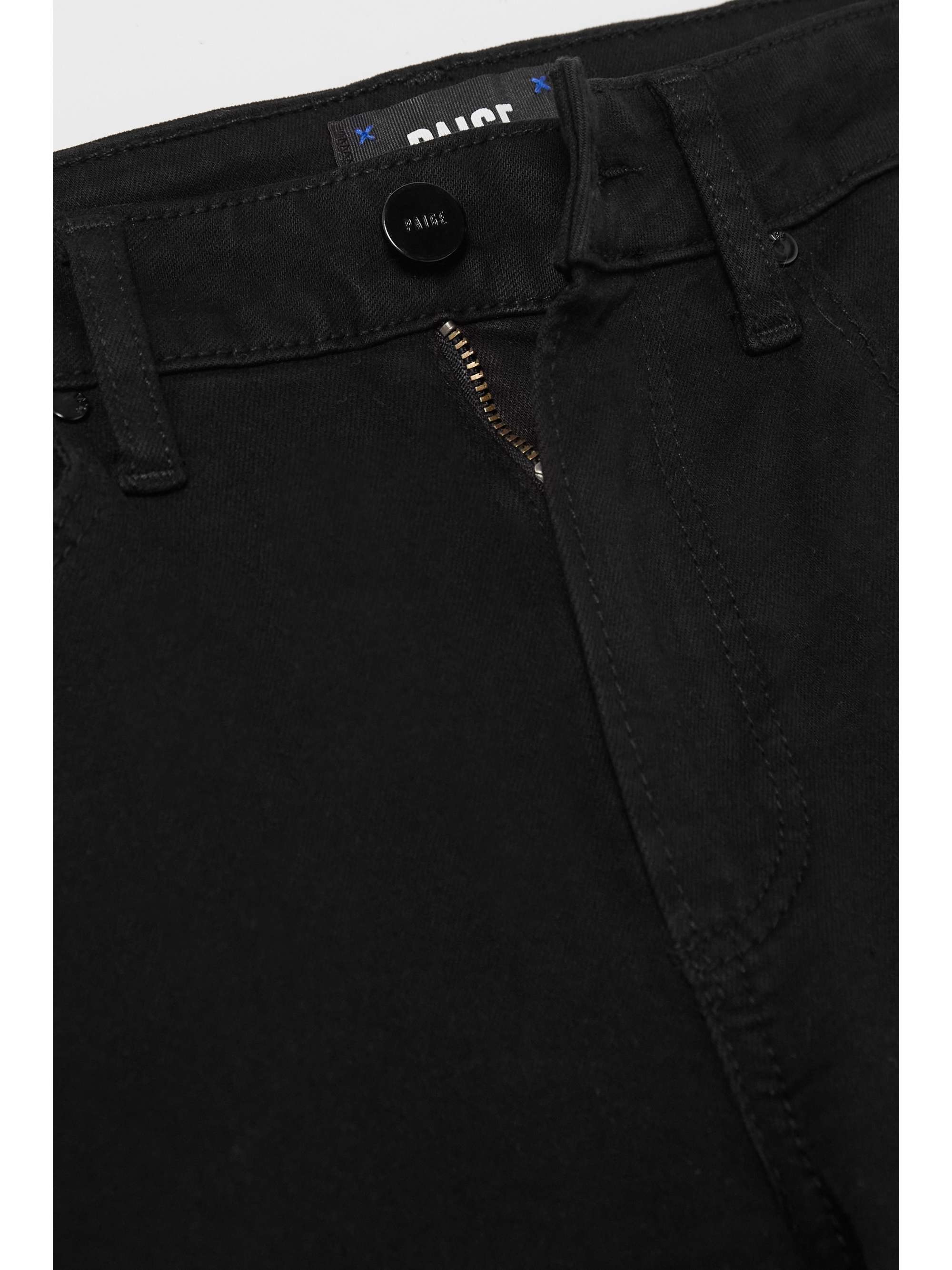 PAIGE Genevieve hoch sitzende Schlagjeans