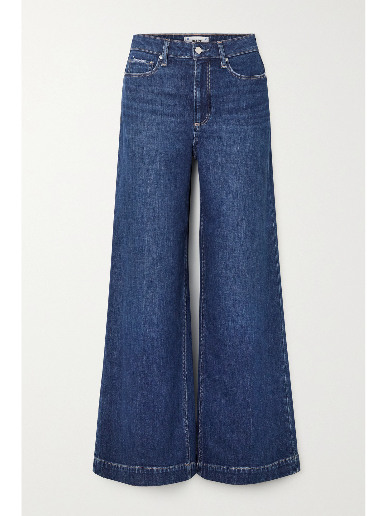 PAIGE HARPER HIGH-RISE WIDE-LEG JEANS