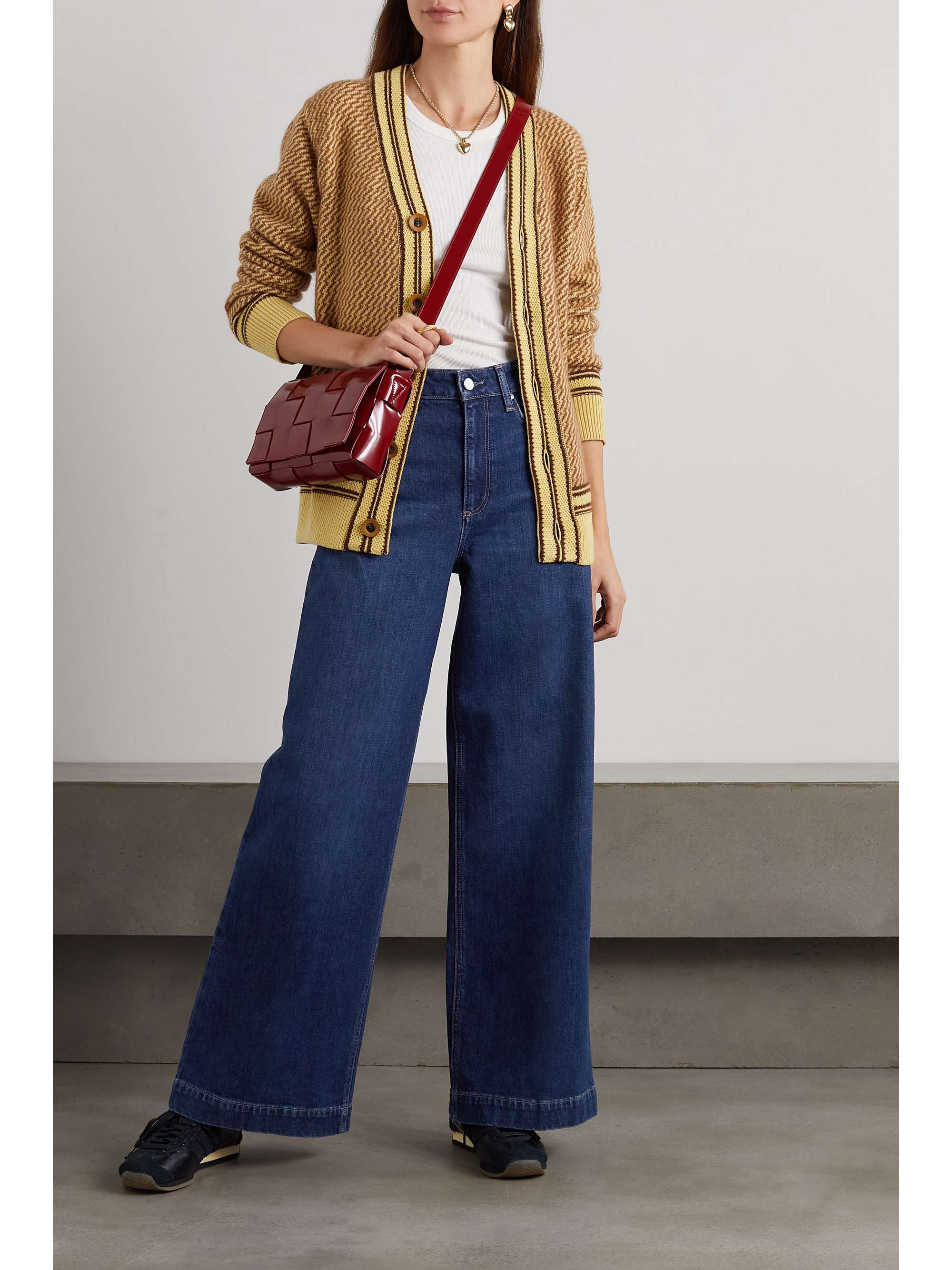 PAIGE Harper high-rise wide-leg jeans
