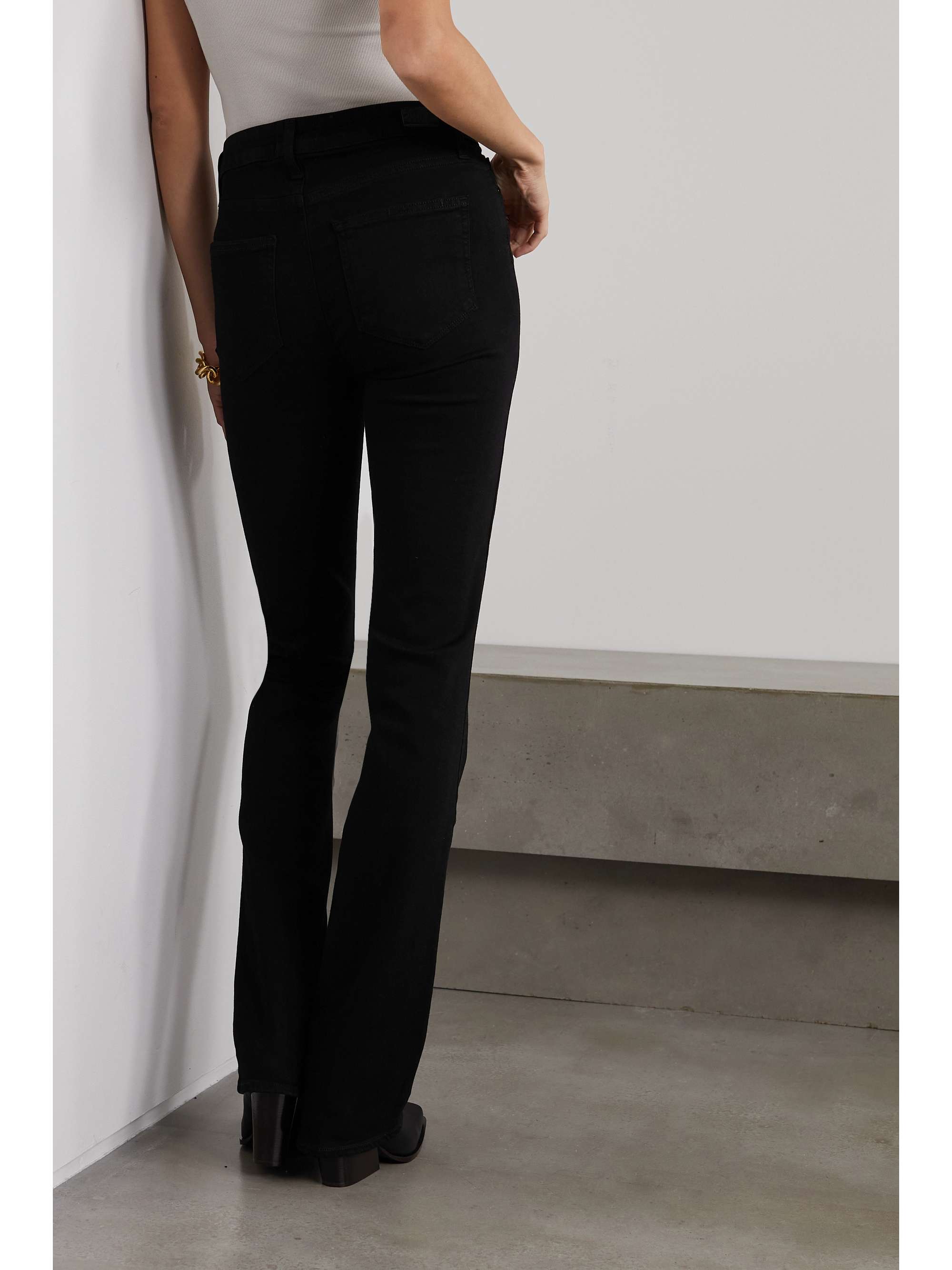 PAIGE Manhattan high-rise bootcut jeans