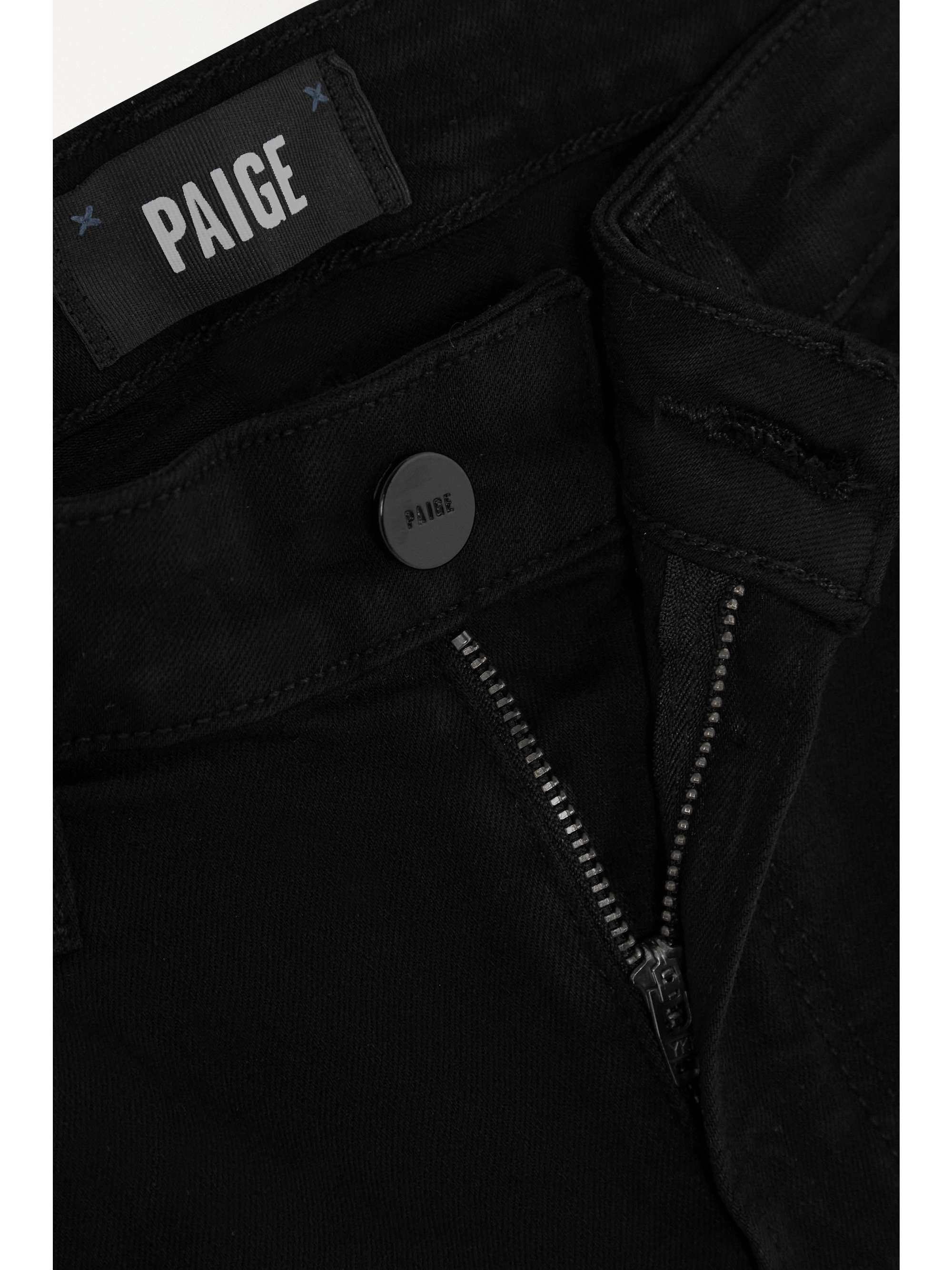 PAIGE Manhattan high-rise bootcut jeans