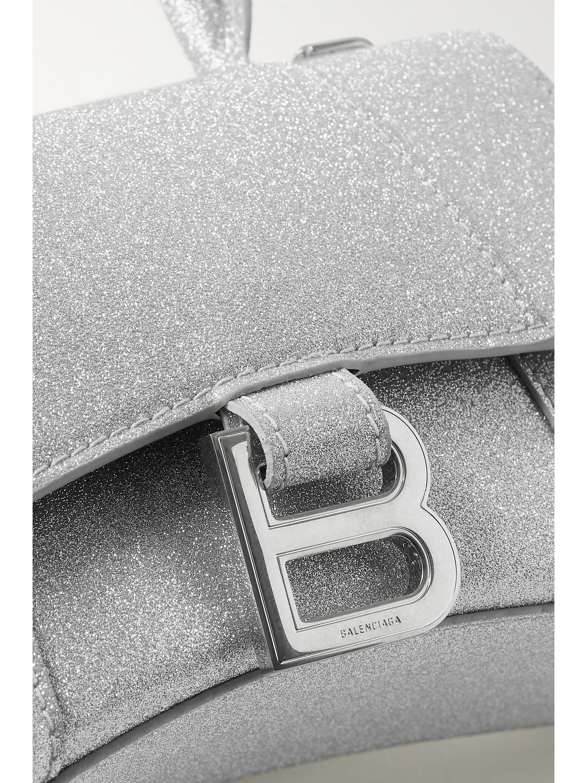 balenciaga hourglass xs silver