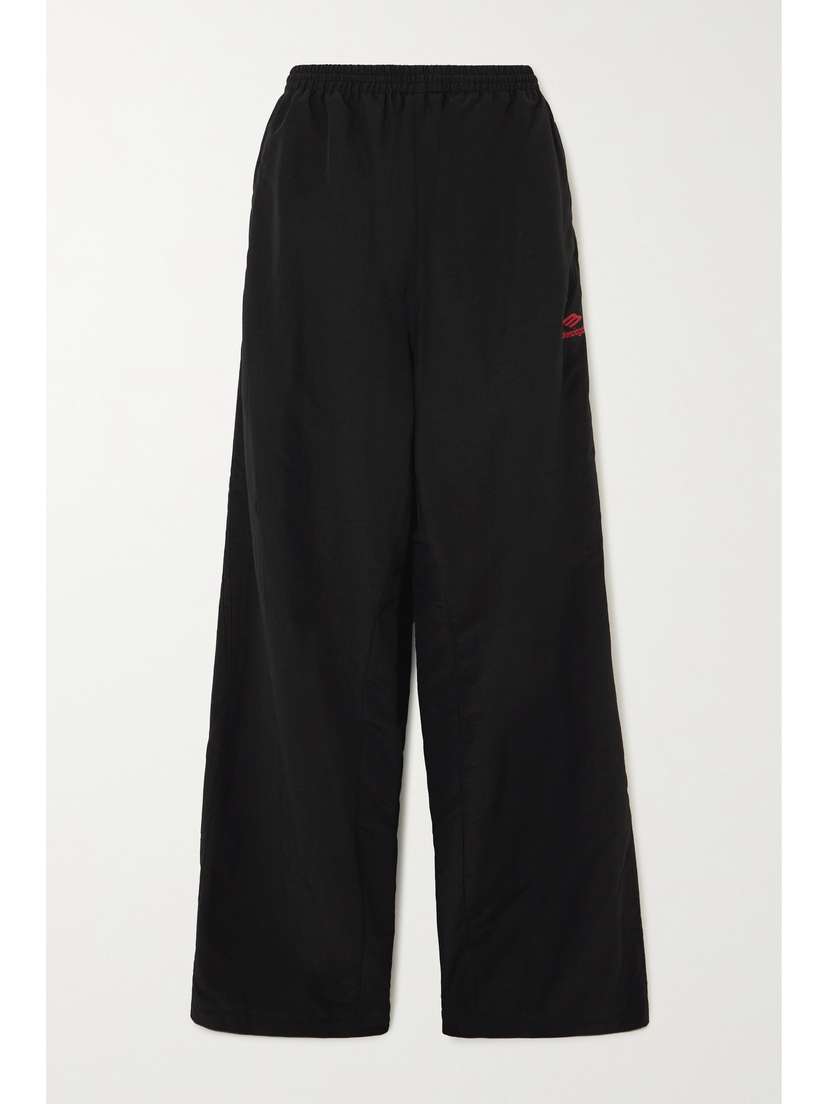 Balenciaga Embroidered Shell Track Pants