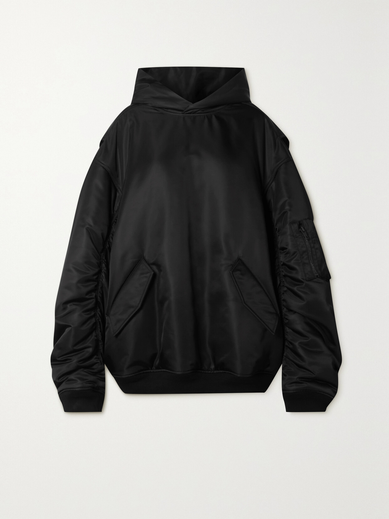 Balenciaga - Canvas Bomber Jacket - Black