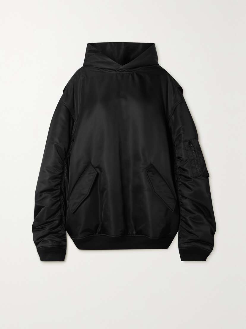 Balenciaga Canvas Bomber Jacket