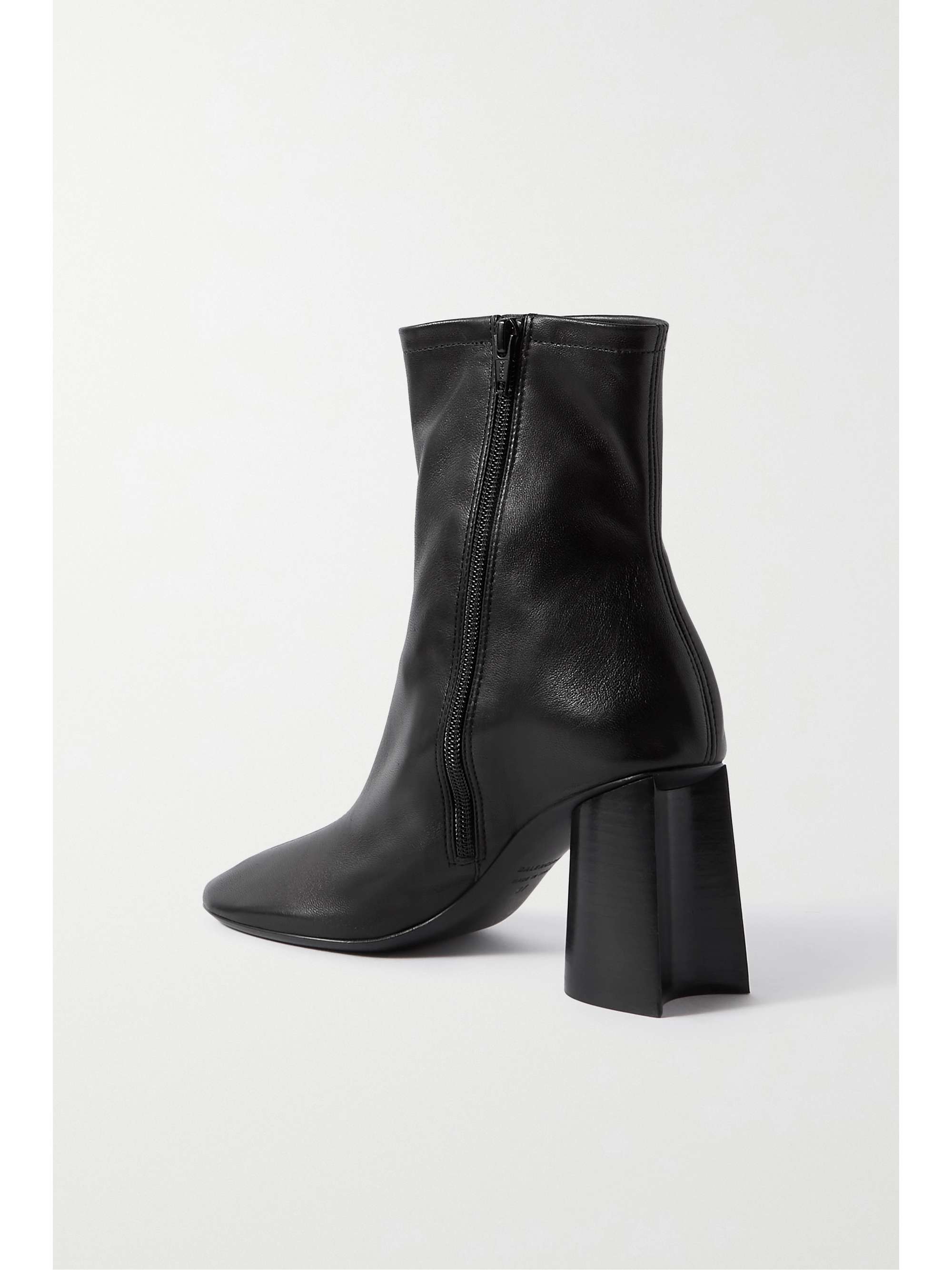 BALENCIAGA Glove leather ankle boots