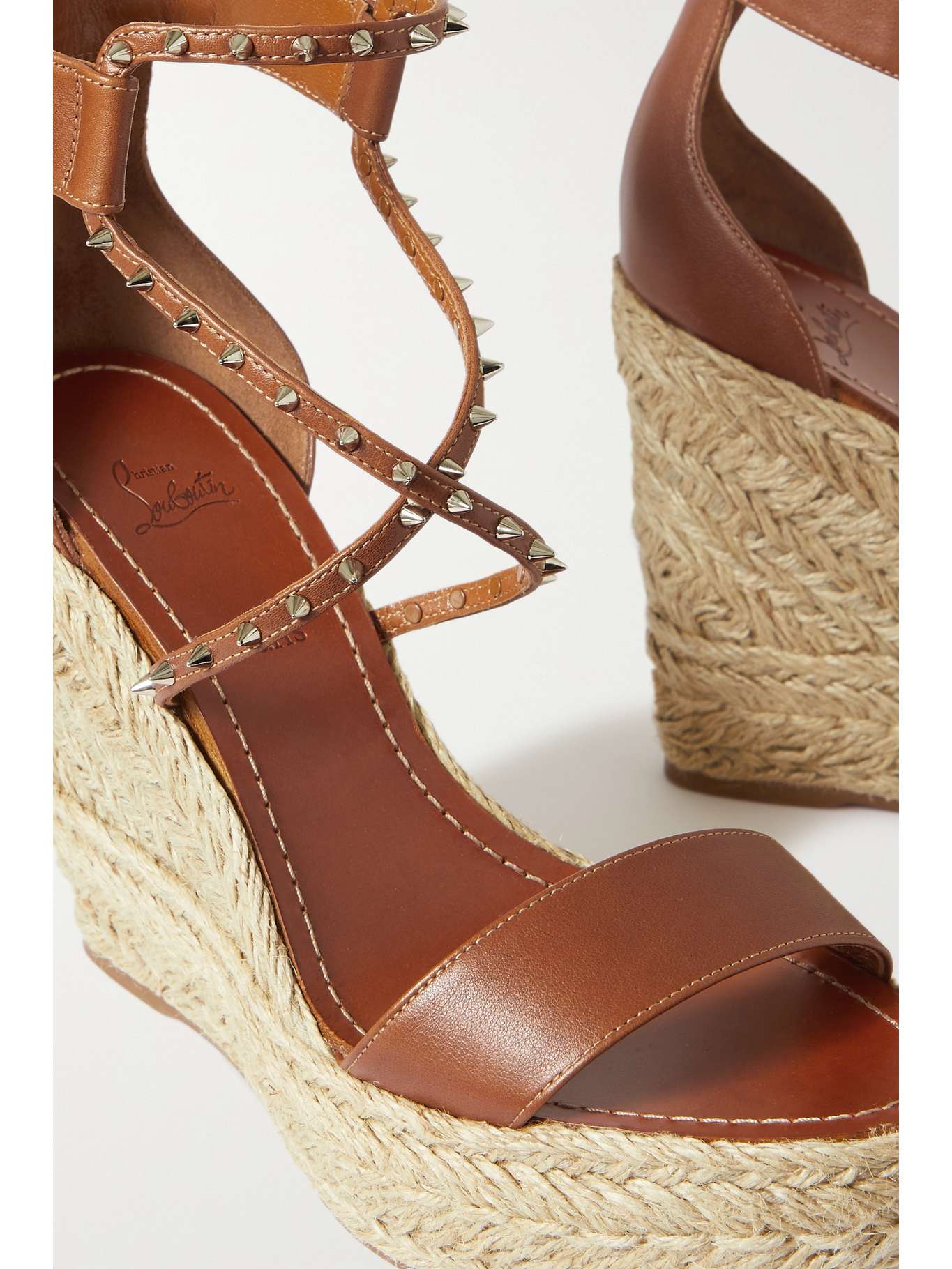 Chocazeppa 120 studded leather