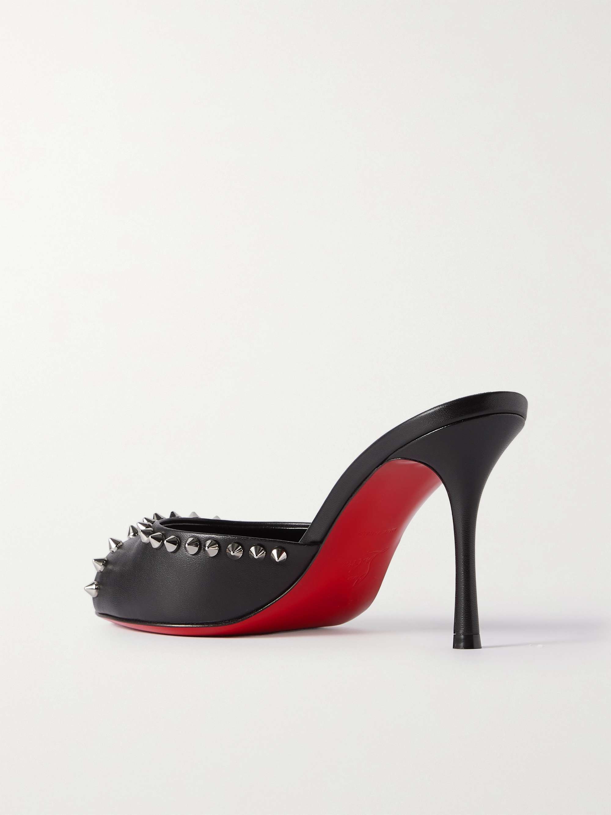 CHRISTIAN LOUBOUTIN Me Dolly 85 studded leather mules