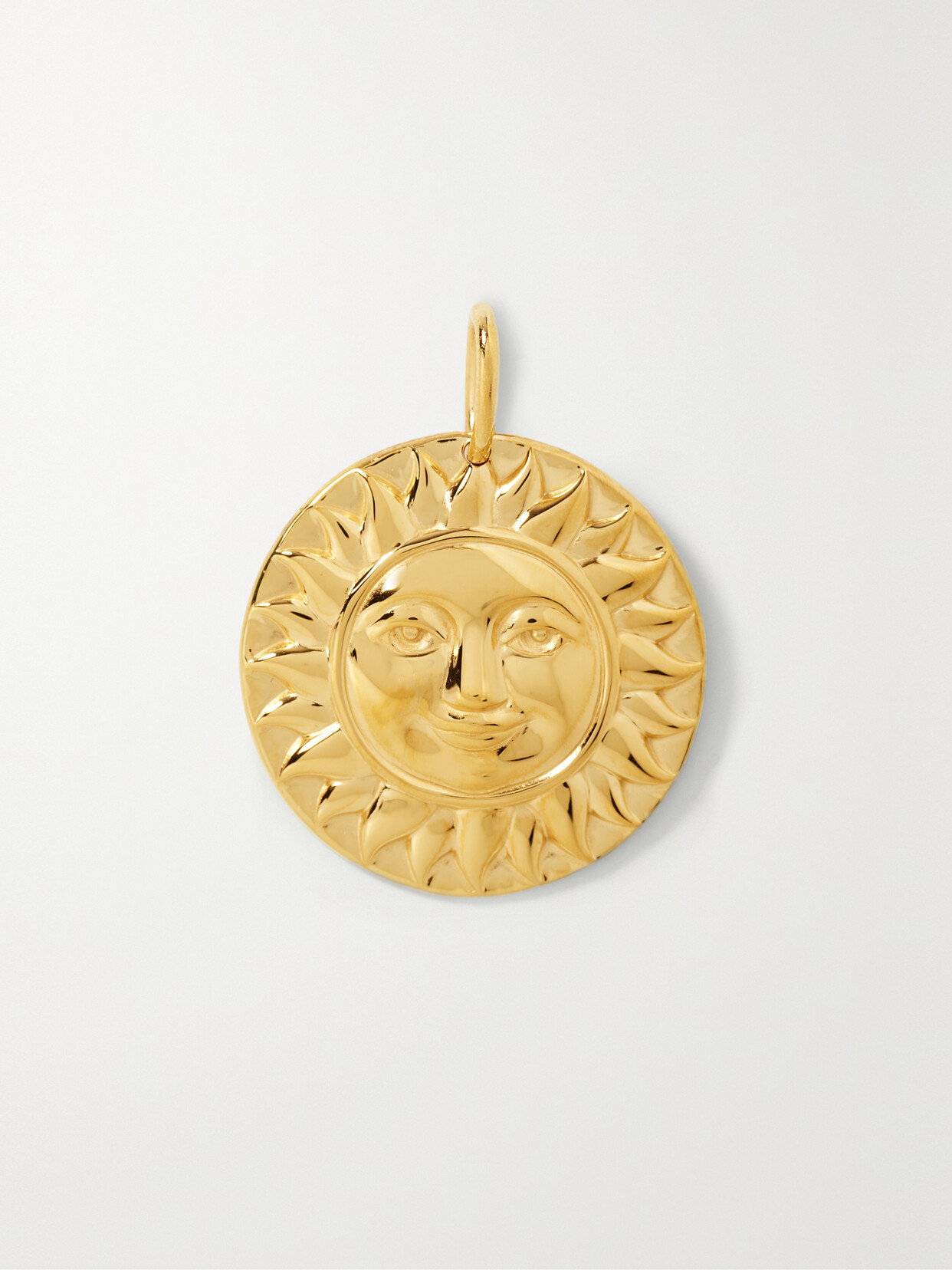 Marina B - Soleil 18-karat Gold Emerald Pendant - one size