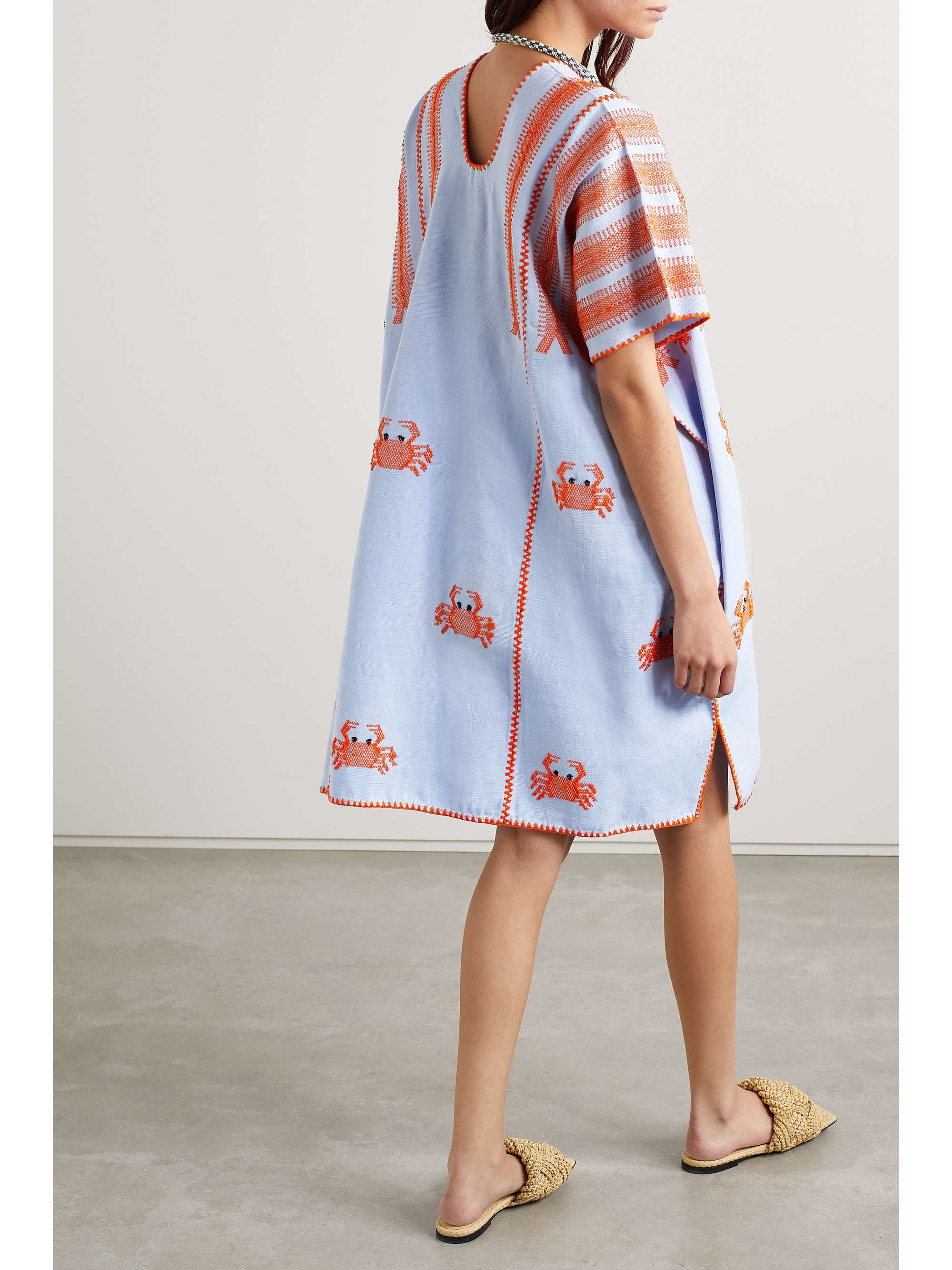 PIPPA HOLT + NET SUSTAIN embroidered cotton huipil