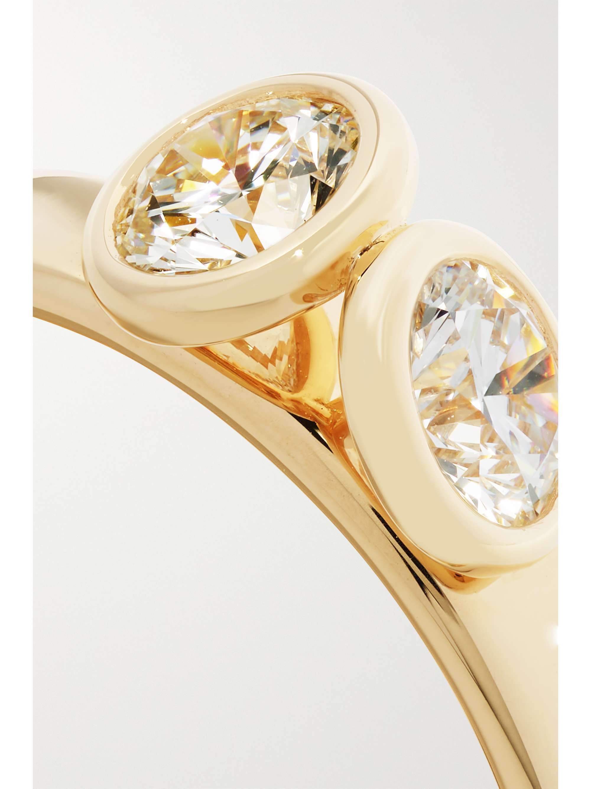 COURBET Origine 18-karat recycled gold laboratory-grown diamond ring