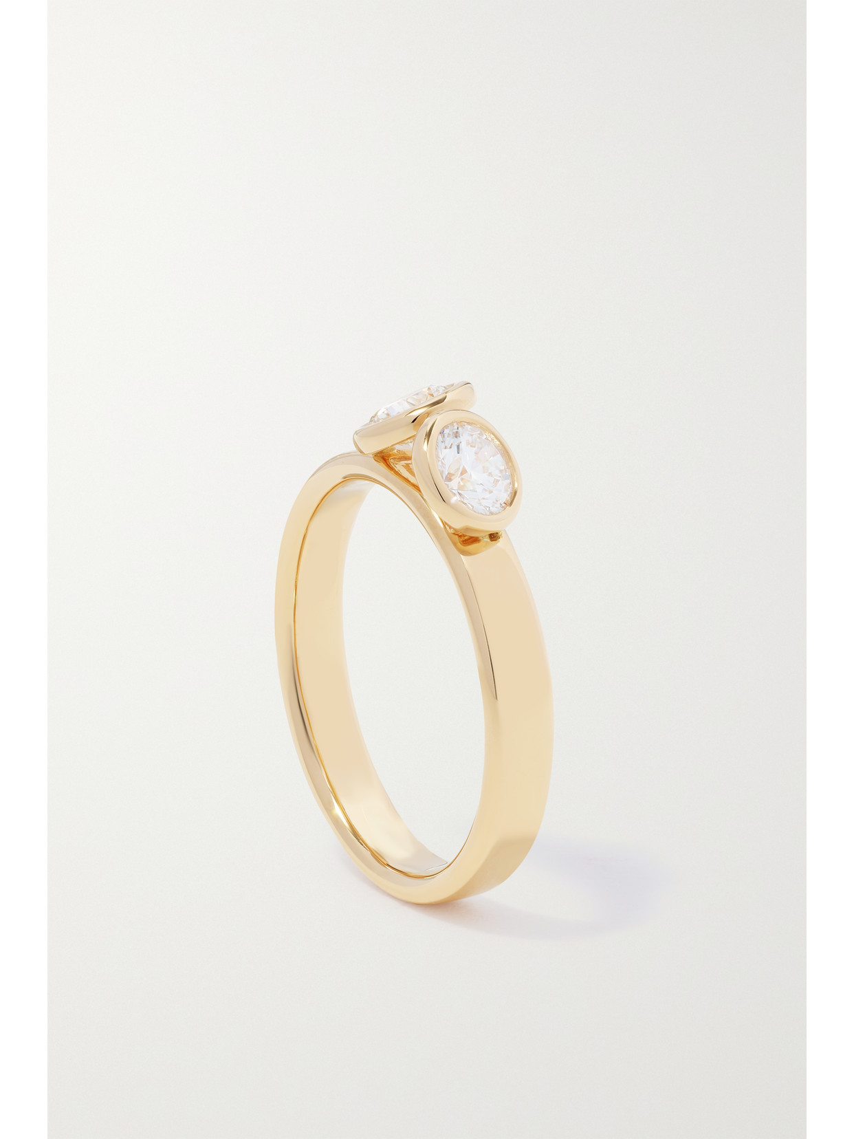 Courbet Origine 18-karat Recycled Gold Laboratory-grown Diamond Ring In Gold