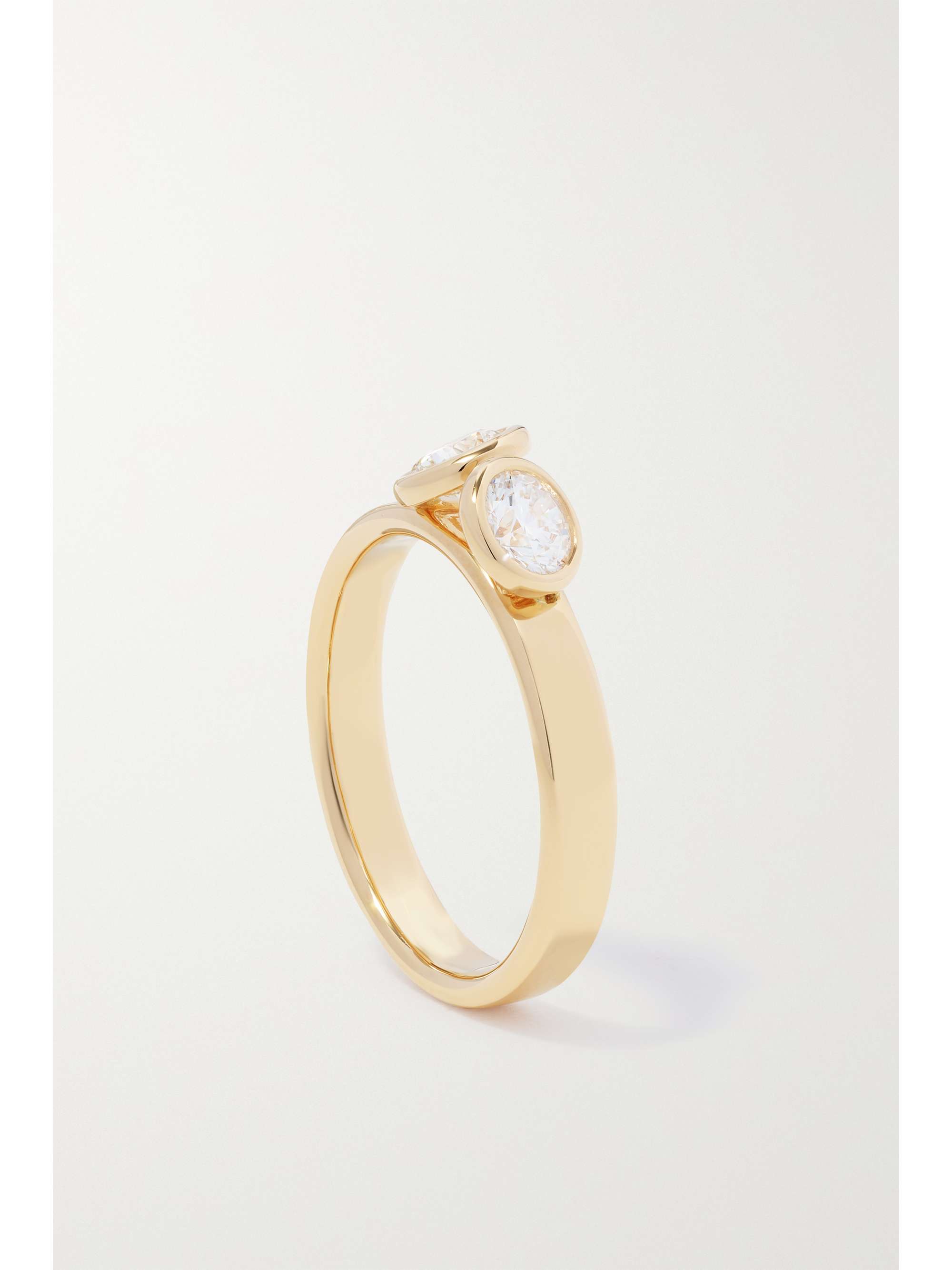 COURBET Origine 18-karat recycled gold laboratory-grown diamond ring