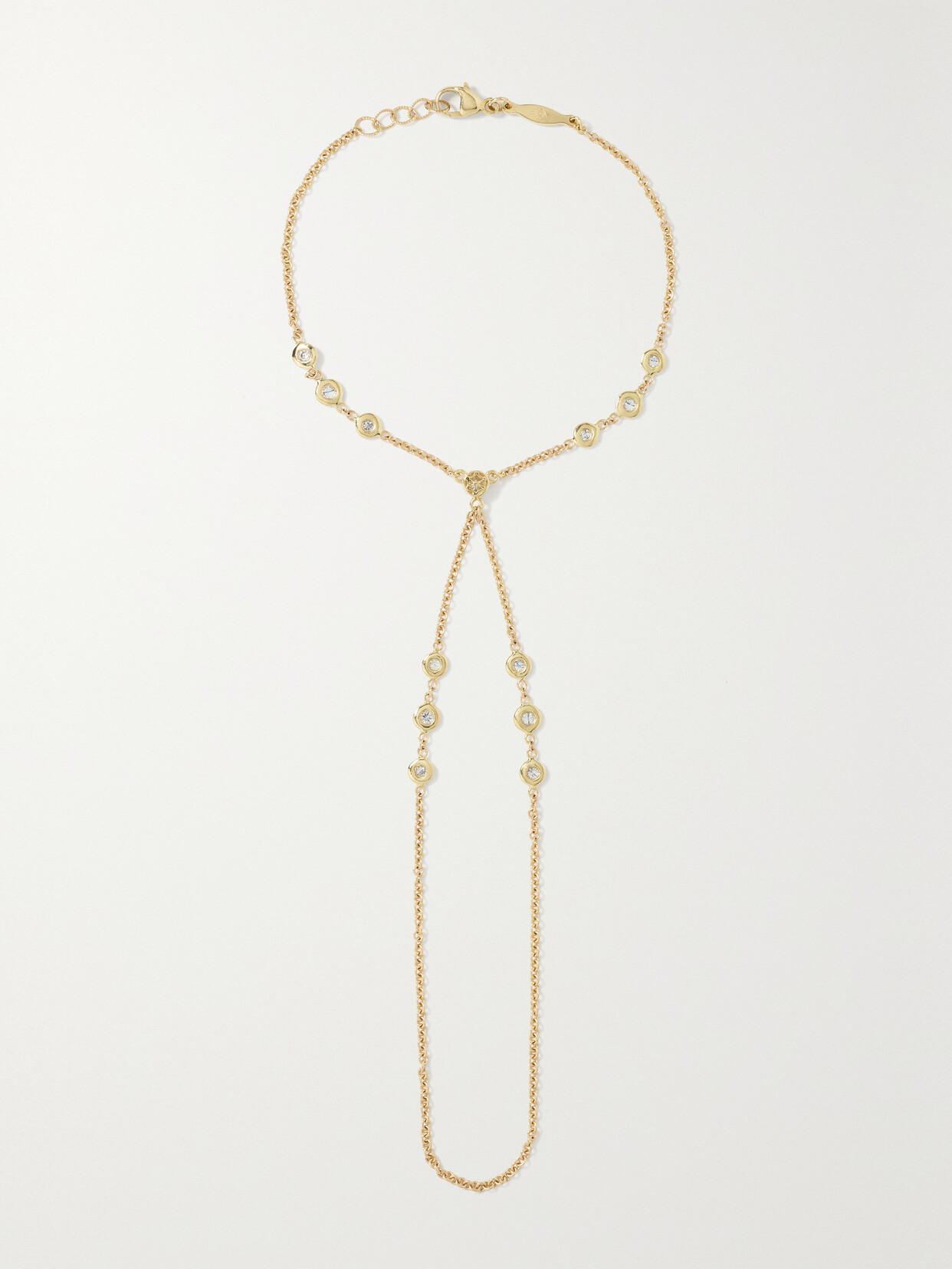 Jacquie Aiche - Sophia 14-karat Gold Diamond Bracelet - one size