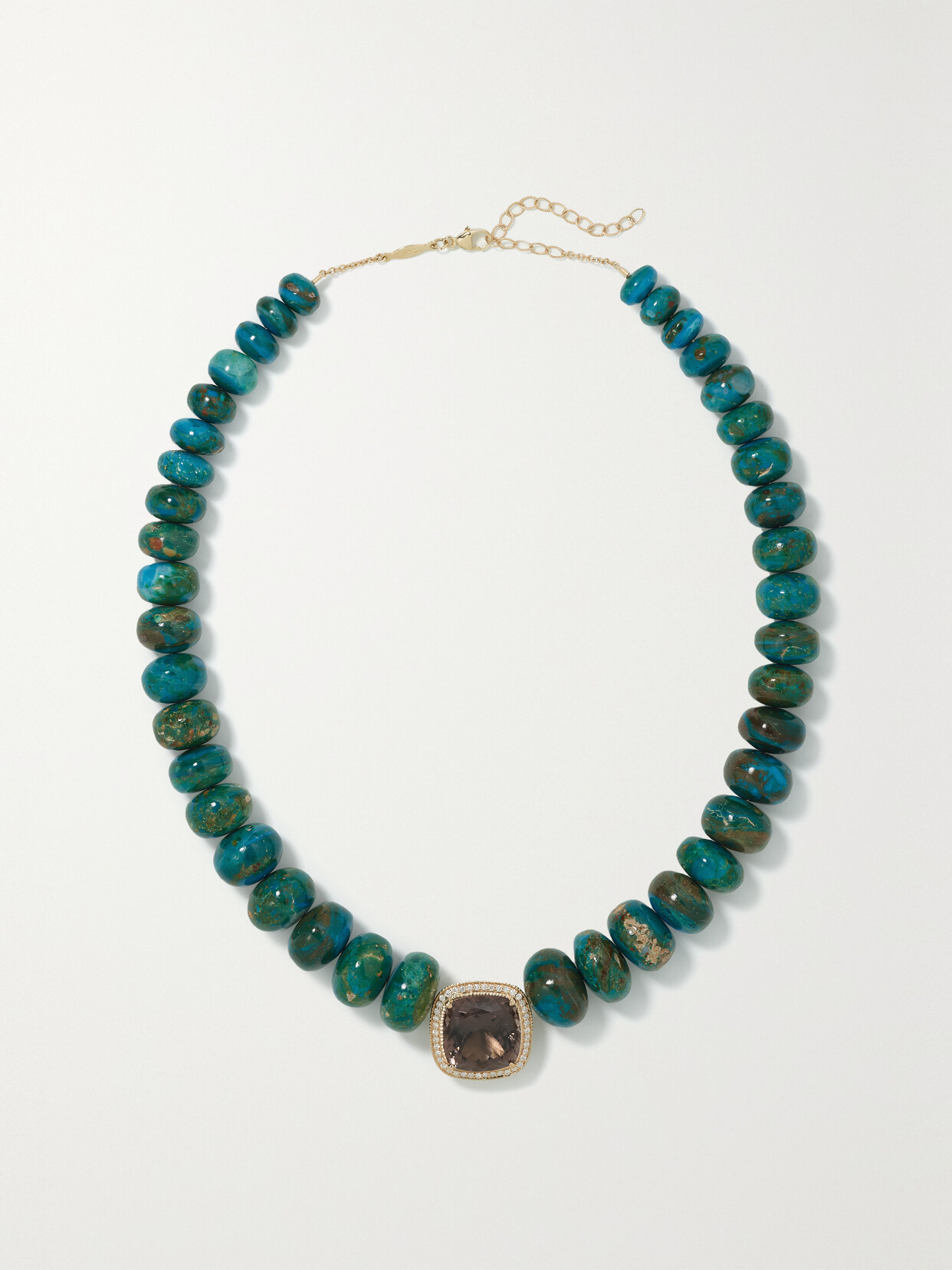 Jacquie Aiche 14-karat Gold Multi-stone Necklace - One size