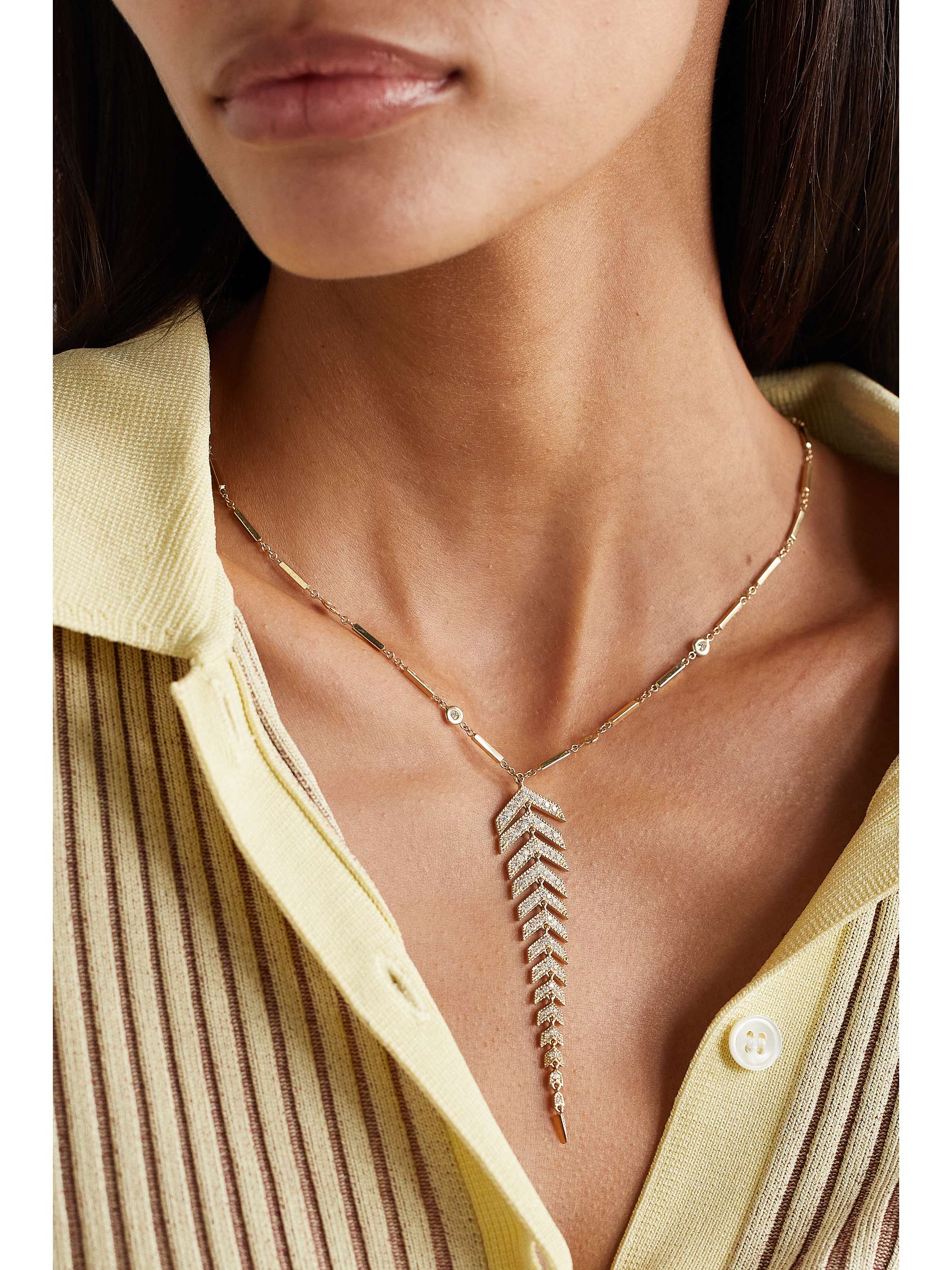 14 karat shop diamond necklace