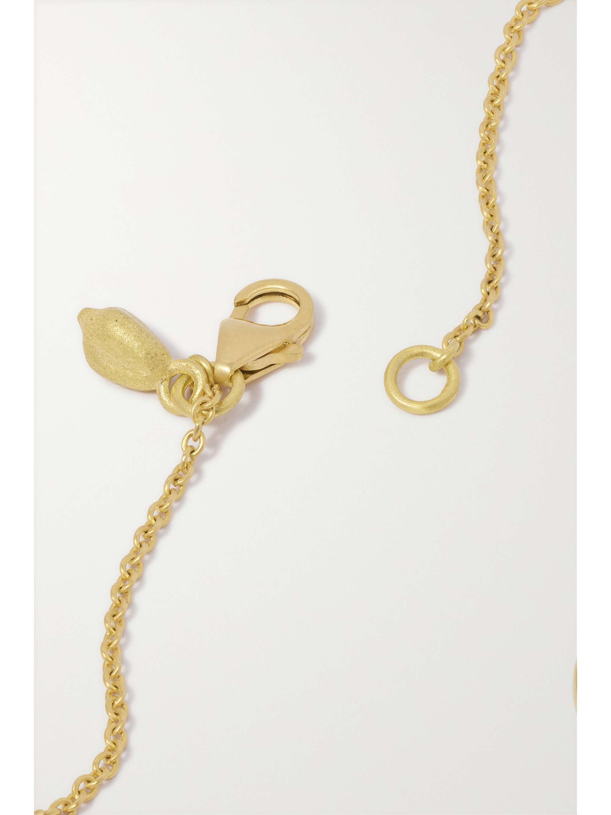 PIPPA SMALL 18K 黄金海蓝宝石手链