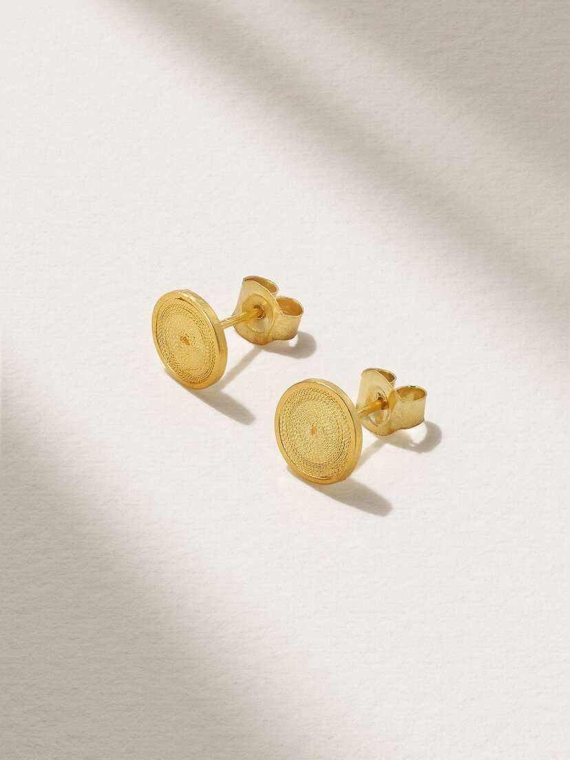 Pippa Small 18-karat Gold Earrings